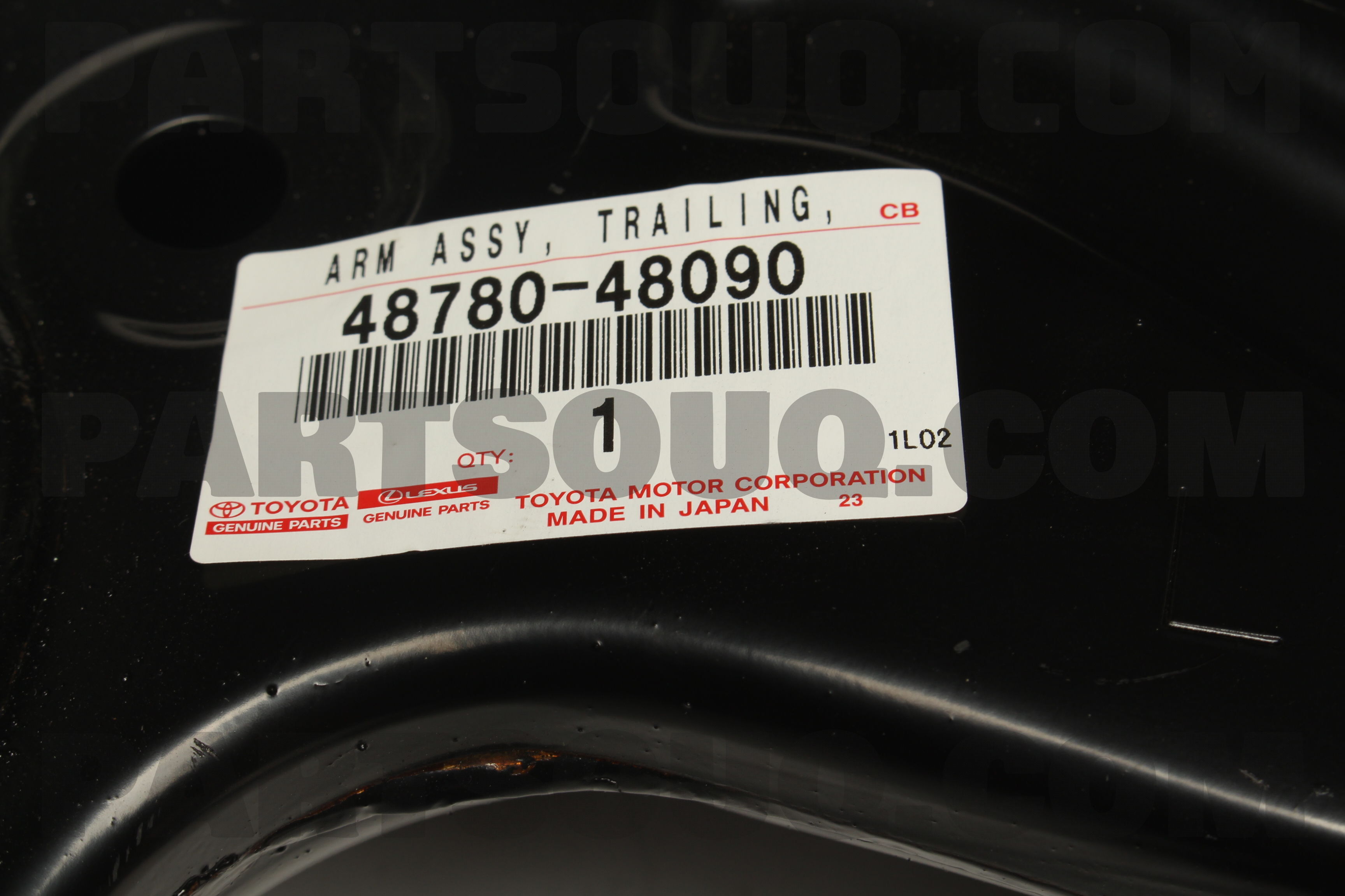 ARM ASSY, TRAILING, REAR LH 4878048090 | Toyota Parts | PartSouq
