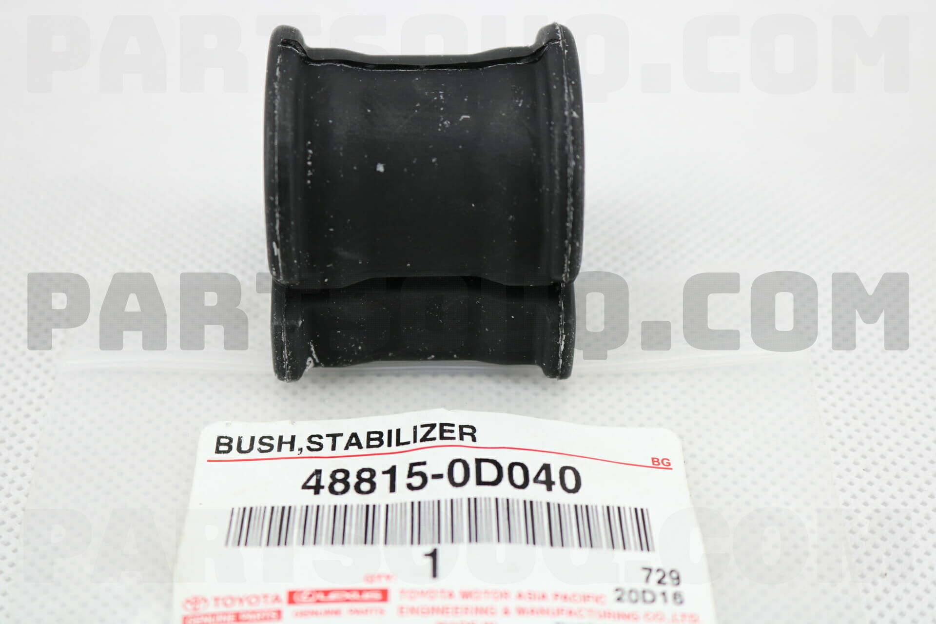 BUSH, FRONT STABILIZER BAR, NO.1 488150D040 | Toyota Parts