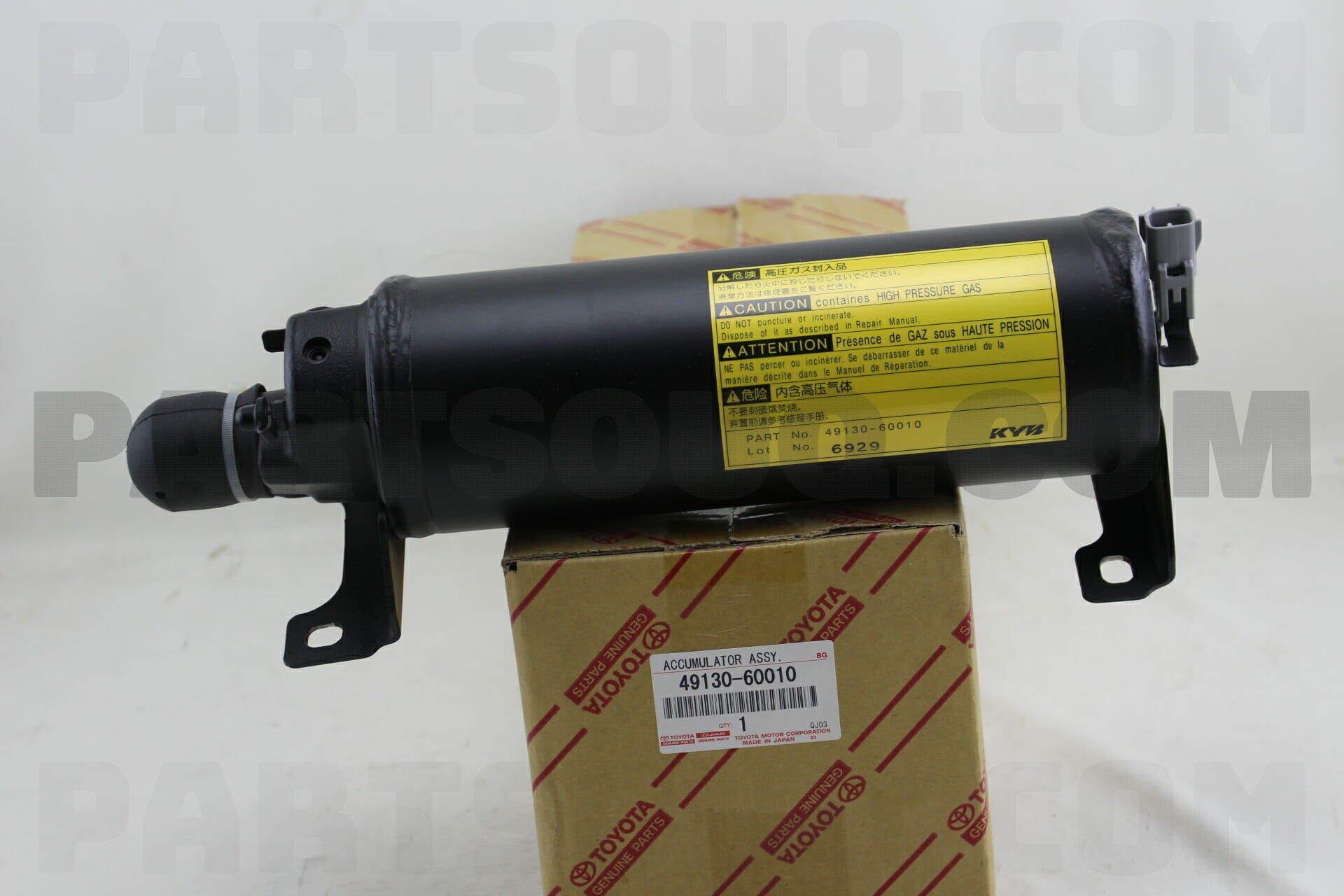 ACCUMULATOR ASSY, SUSPENSION CONTROL PUMP 4913060010