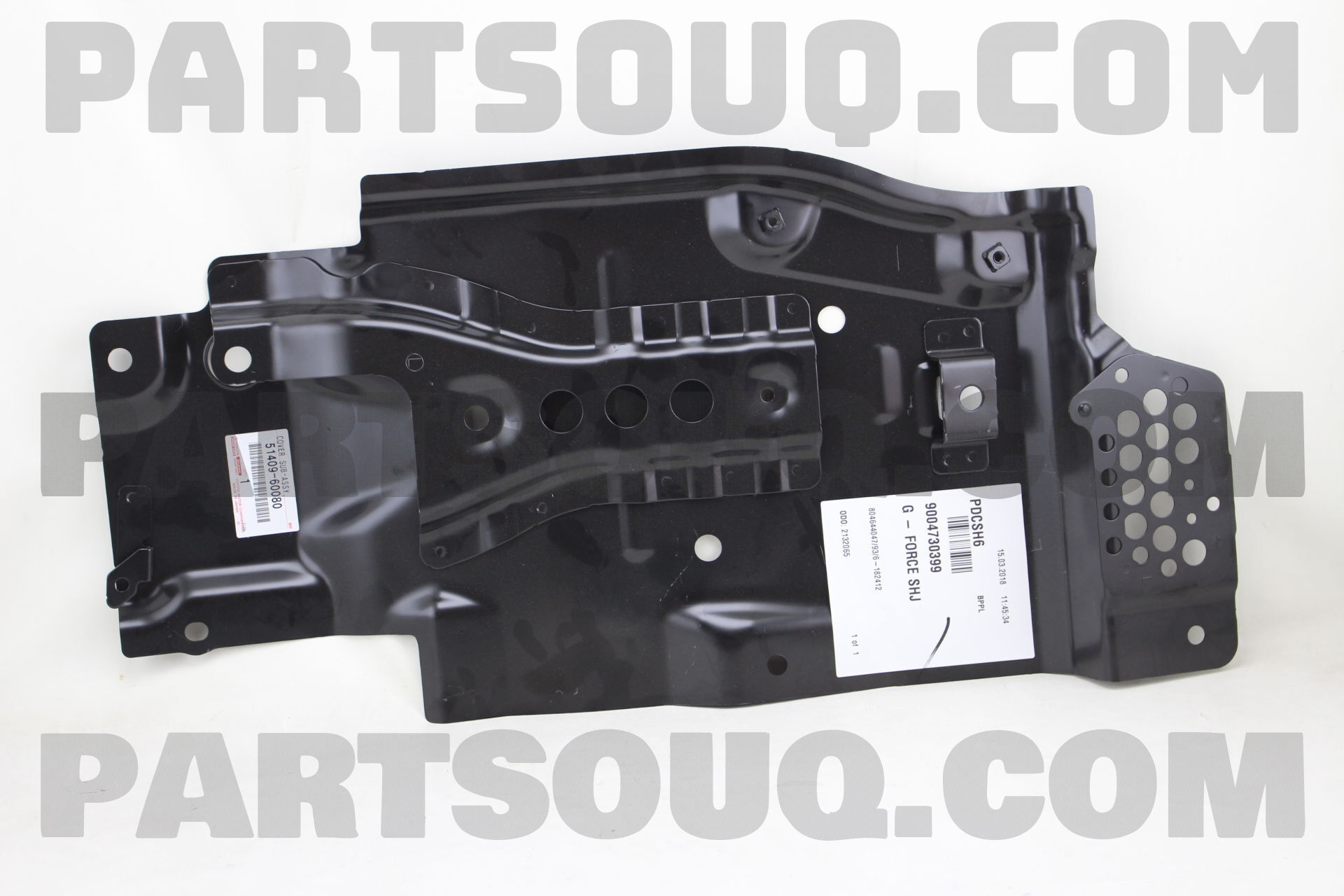 COVER SUB-ASSY, ENGINE UNDER, LH 5140960030 | Toyota Parts | PartSouq