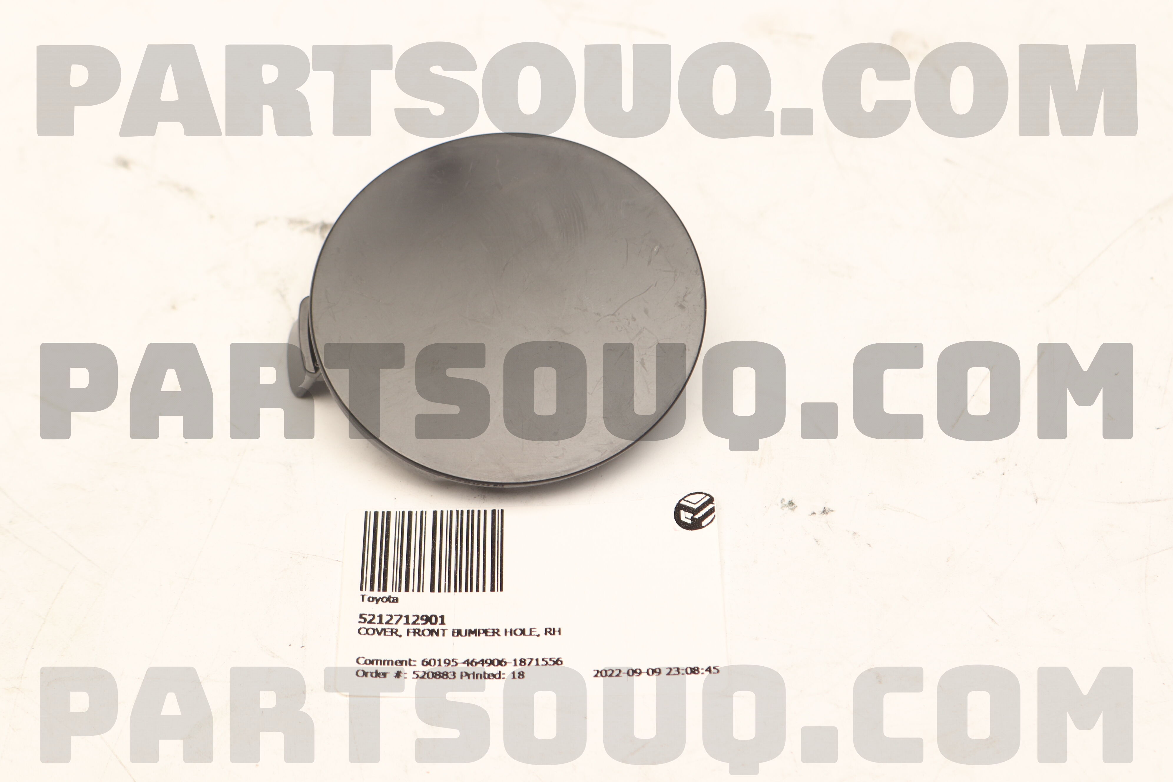 COVER, FRONT BUMPER HOLE, RH 5212712901 | Toyota Parts | PartSouq
