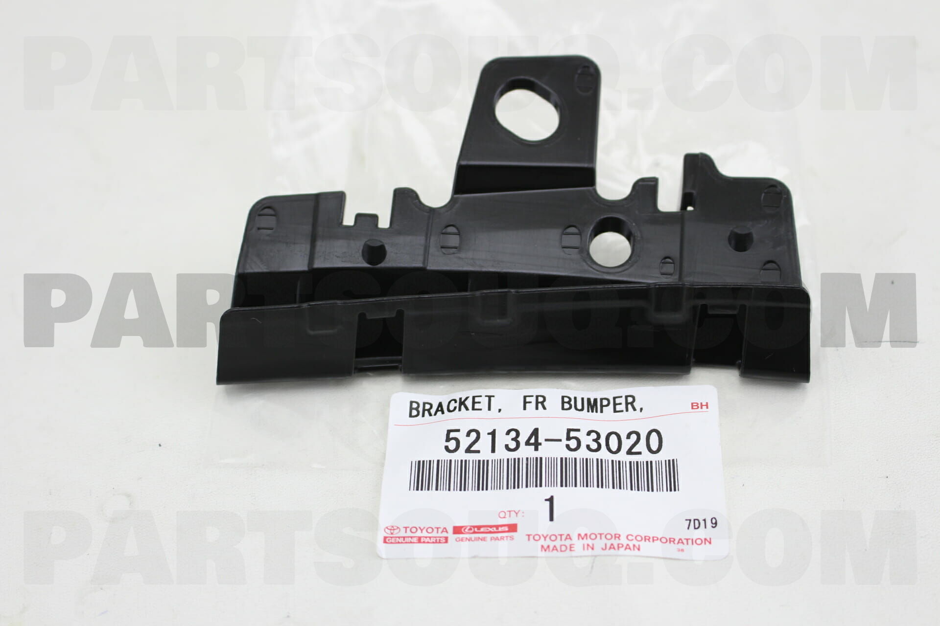 Genuine Toyota Parts 52135-AC020 Driver Side Front Bumper Bracket Genuine Toyota Parts 52135-AC020 Driver Side Front Bumper Bracket