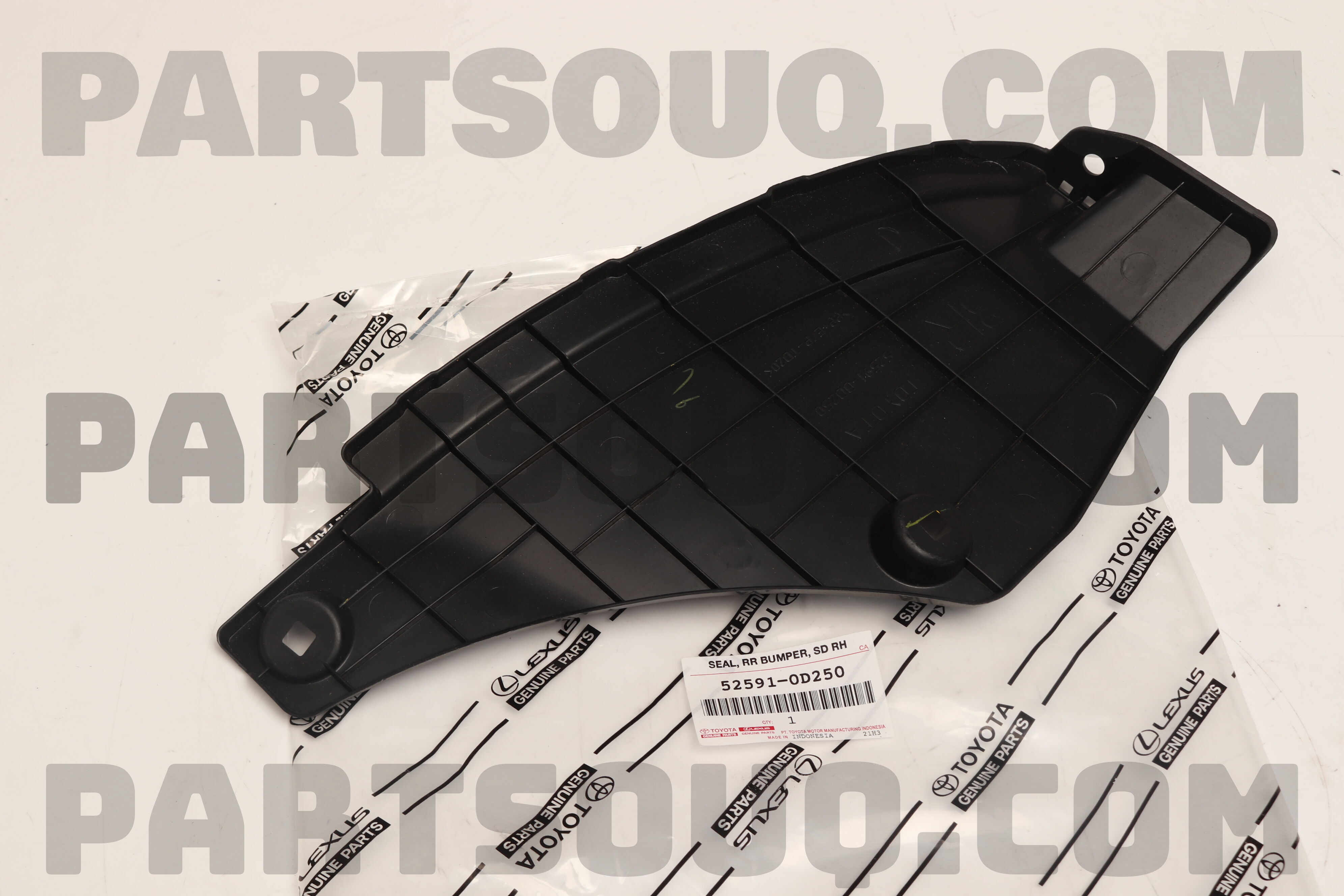 SEAL, REAR BUMPER SIDE, RH 525910D250 | Toyota Parts | PartSouq