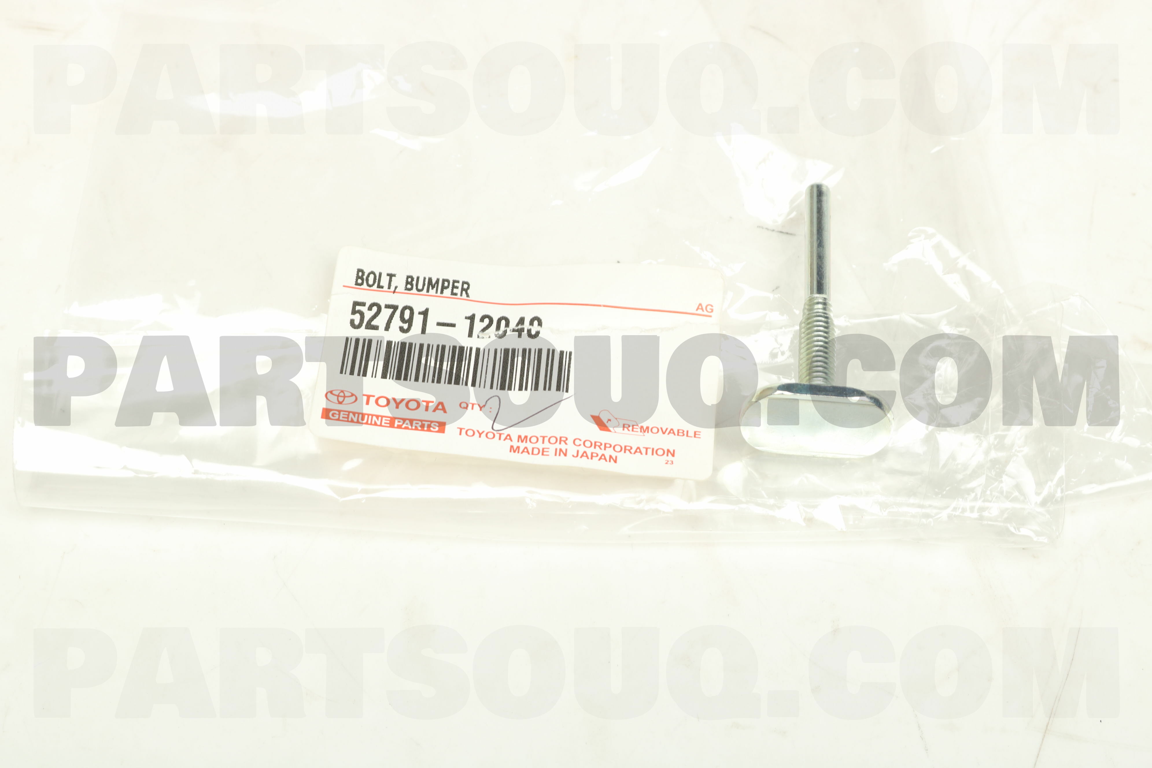 5279112040 Toyota BOLT BUMPER MOULDING SET NO.1