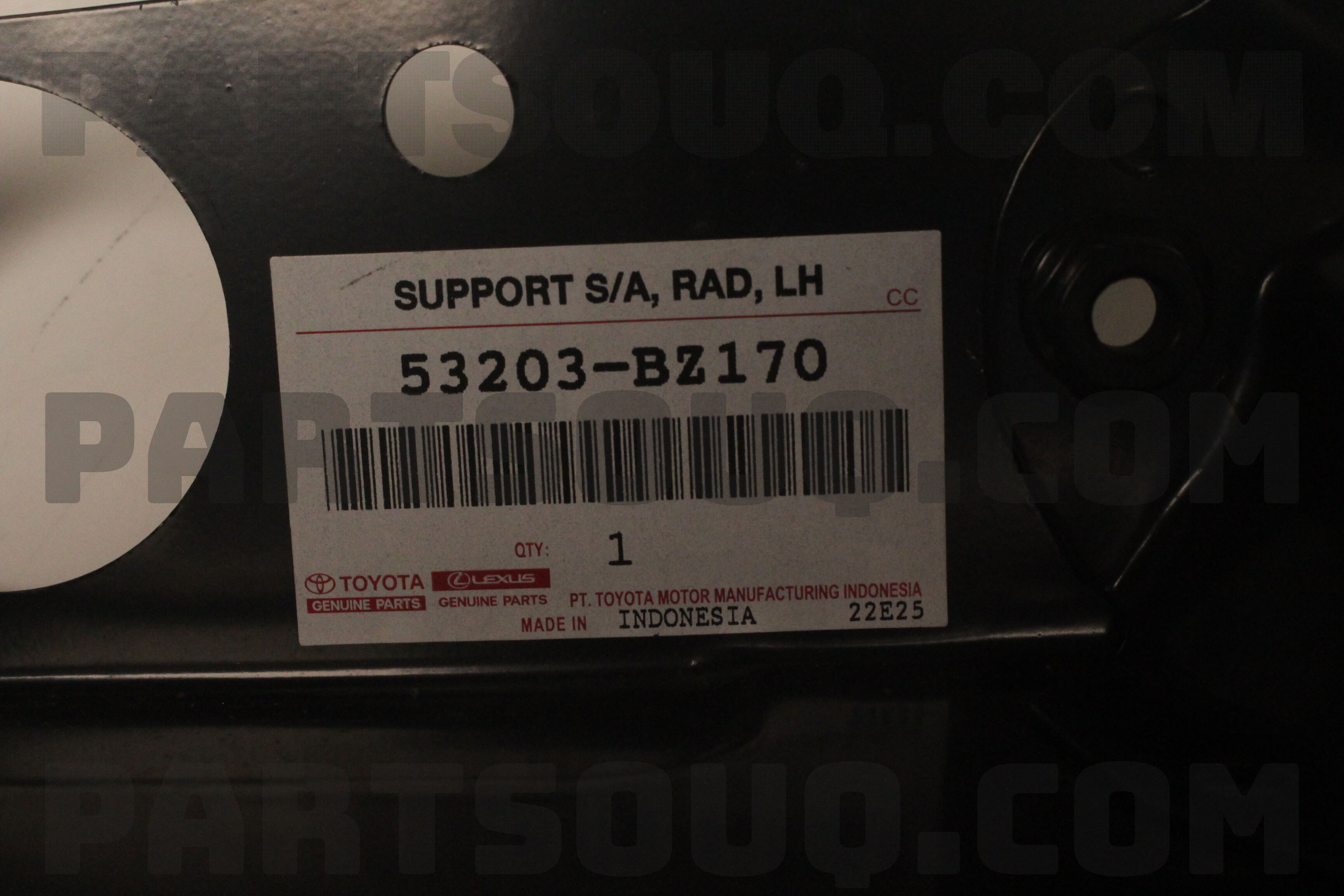 くうページ SUPPORT SUB-ASSY RA 53203BZ170 | Toyota Parts | PartSouq