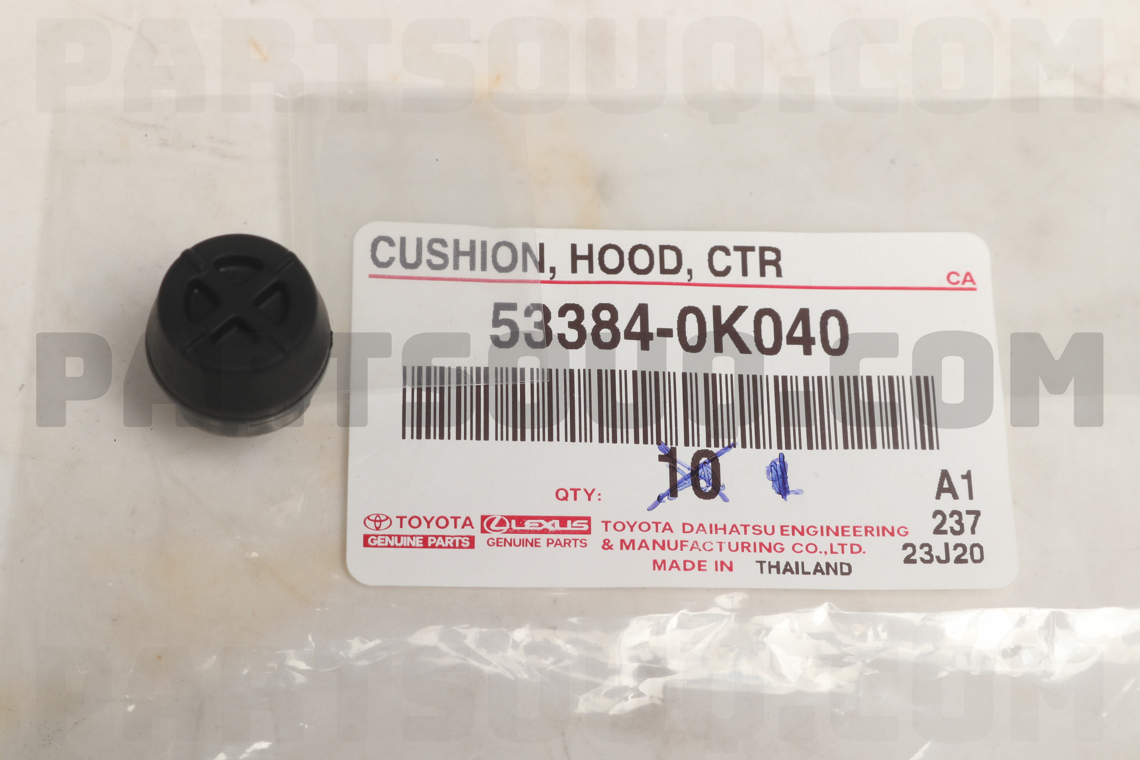 クラシック CTR HOOD CUSHION 533840K040 PartSouq | Parts Toyota | テント・タープ