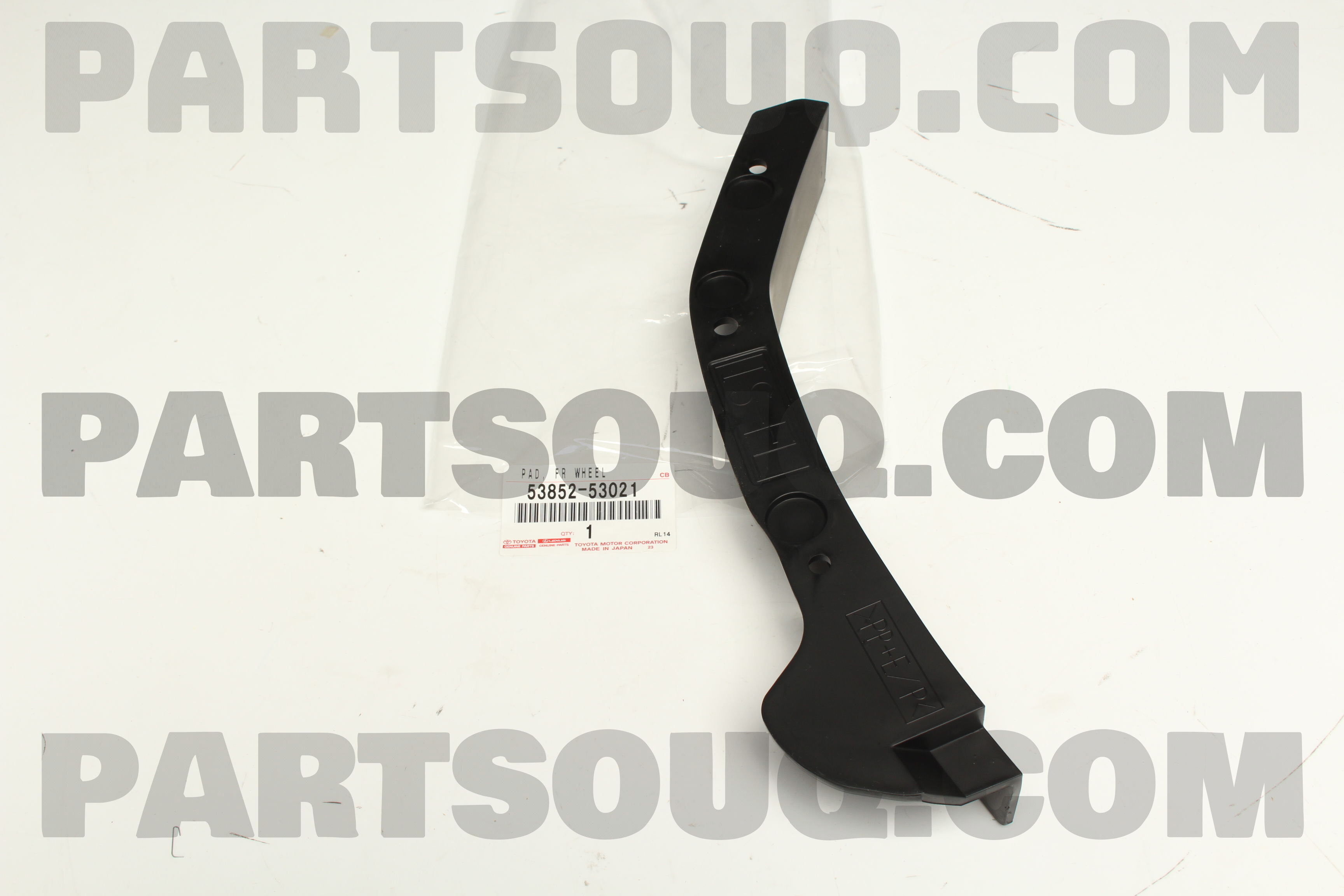 PAD, FRONT WHEEL OPENING EXTENSION, LH 5385253021 | Toyota Parts