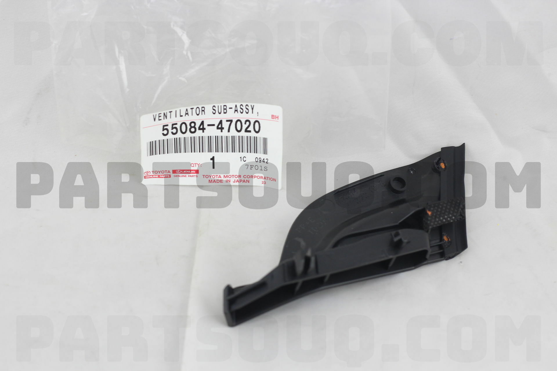 VENTILATOR SUB-ASSY, COWL SIDE, LH 5508447020 | Toyota Parts
