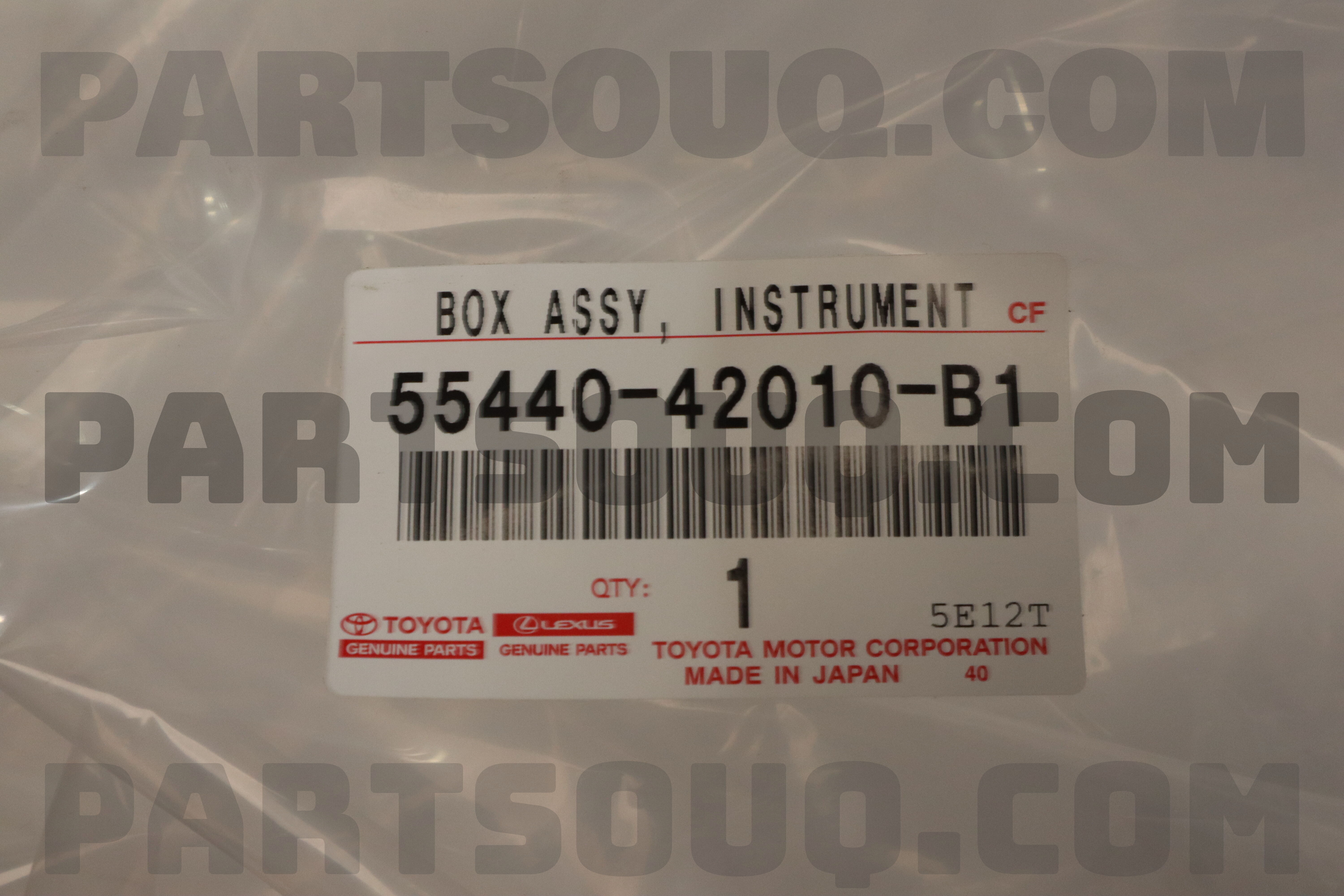 BOX, INSTRUMENT PANEL 5544042010B1 | Toyota Parts | PartSouq