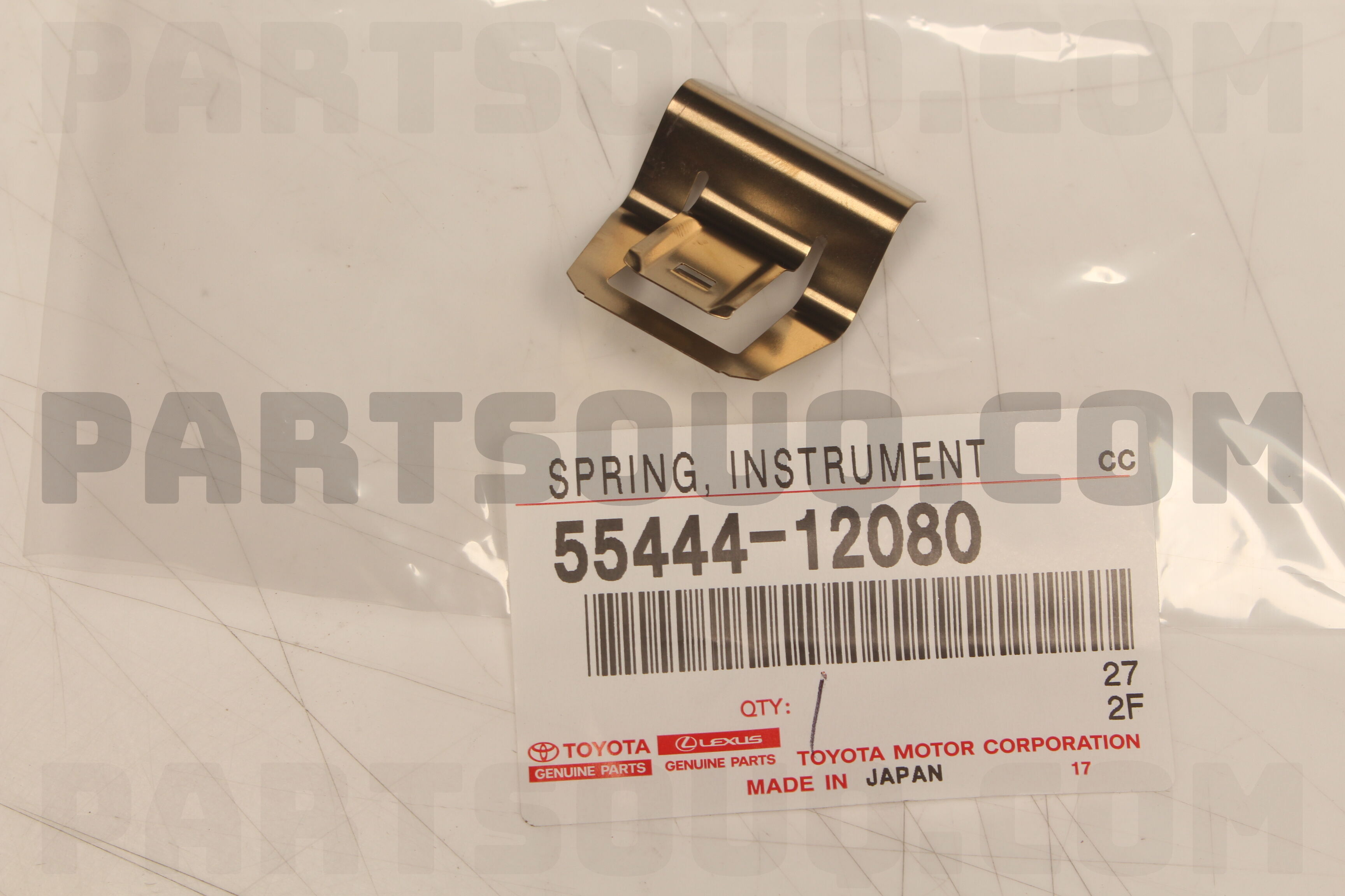 SPRING, INSTRUMENT PANEL BOX 5544412080 | Toyota Parts