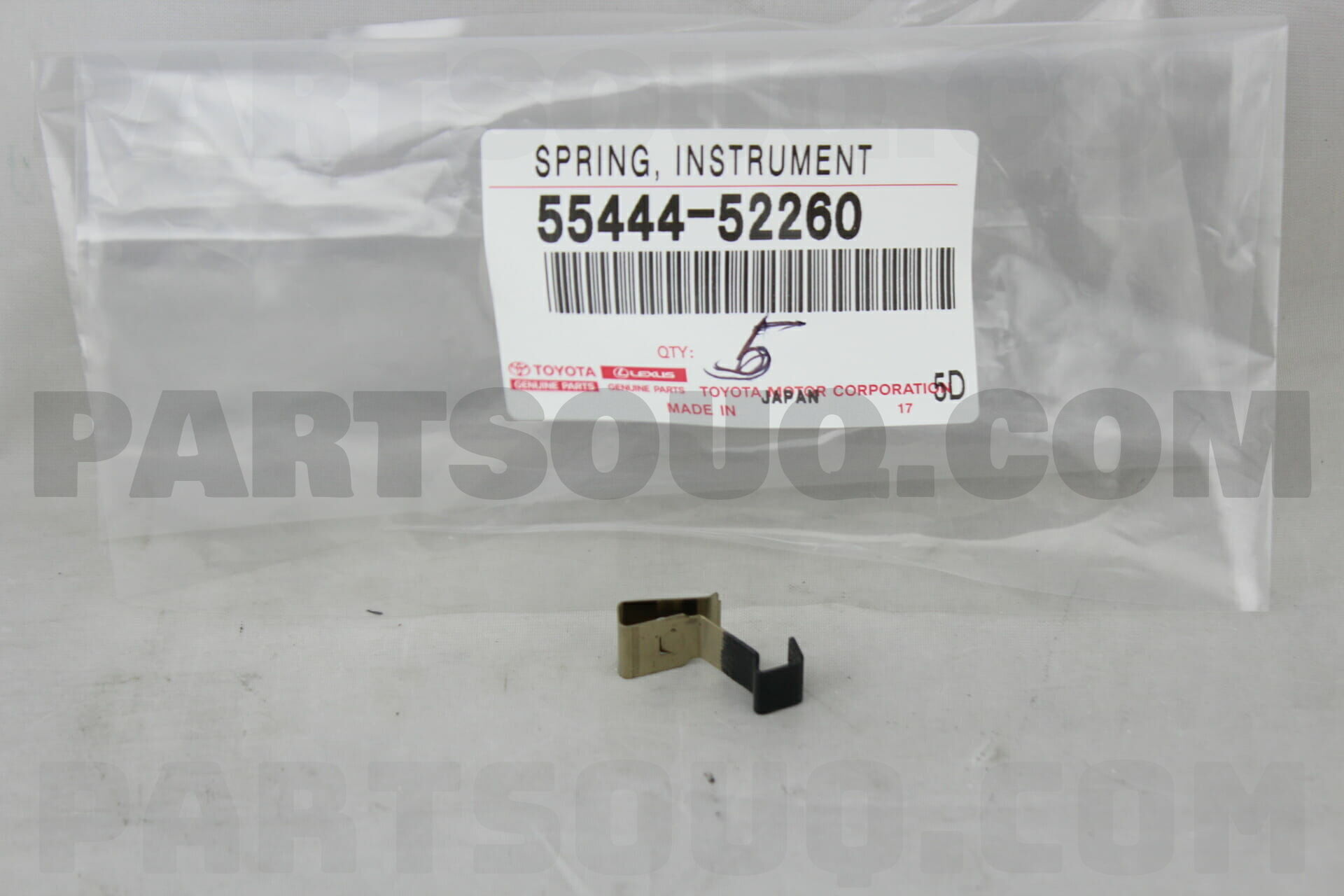 爆買い 英語 PANEL INSTRUMENT SPRING, BOX Parts Toyota | 5544452260 下着・アンダーウェア