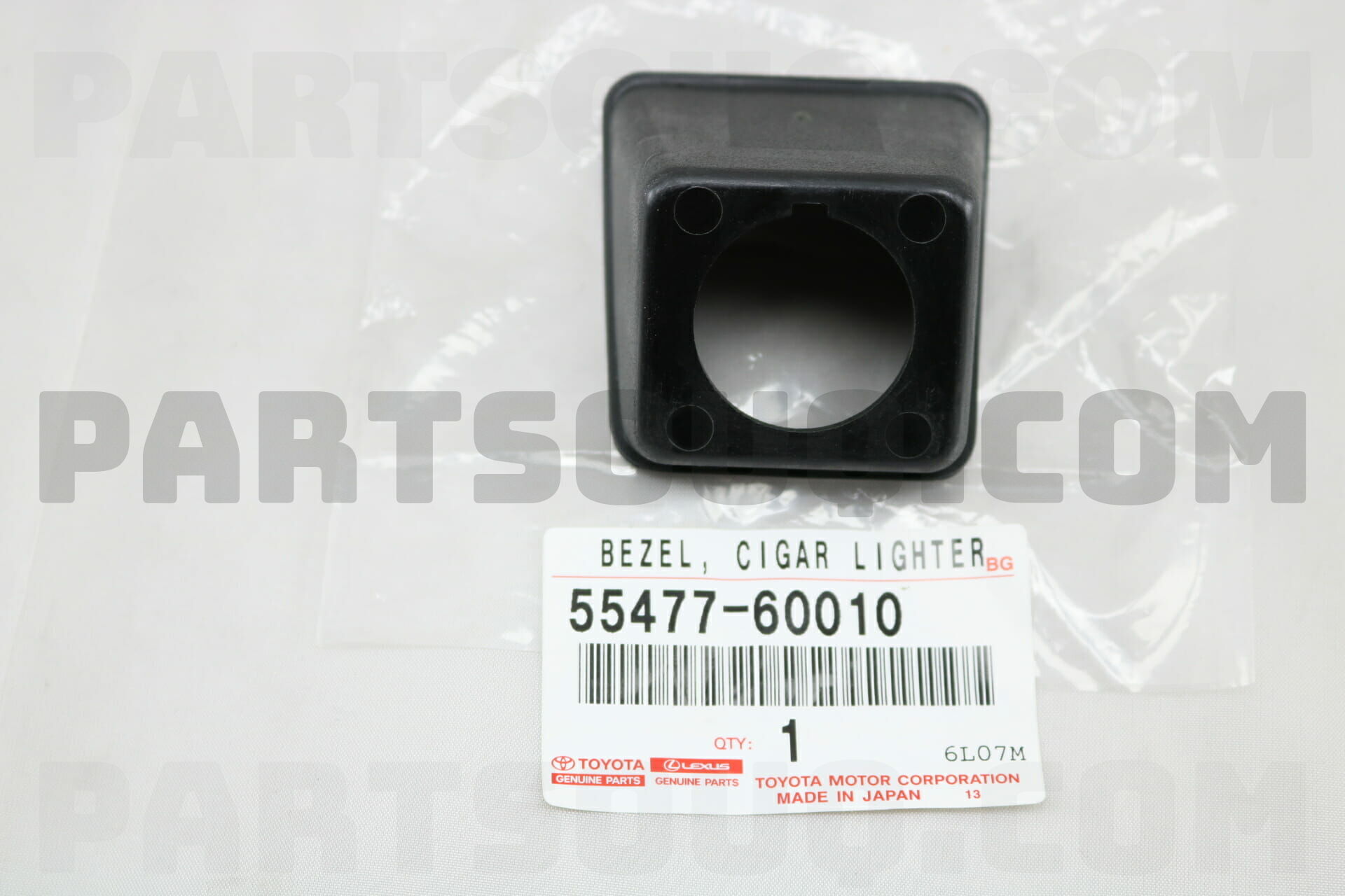 BEZEL, CIGARETTE LIGHTER HOLE 5547760010 | Toyota Parts