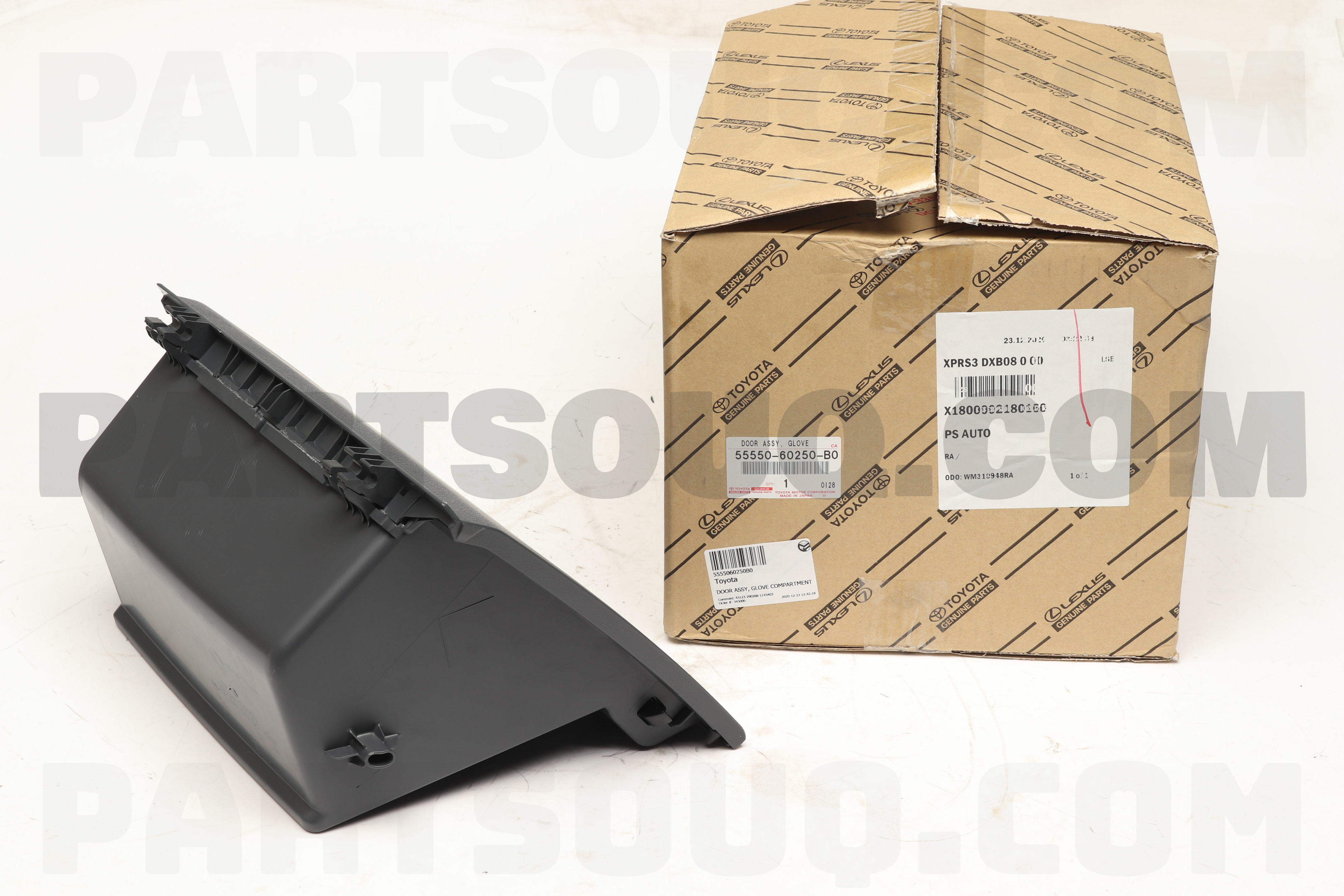 DOOR ASSY, GLOVE COMPARTMENT 5555060250B0 | Toyota Parts