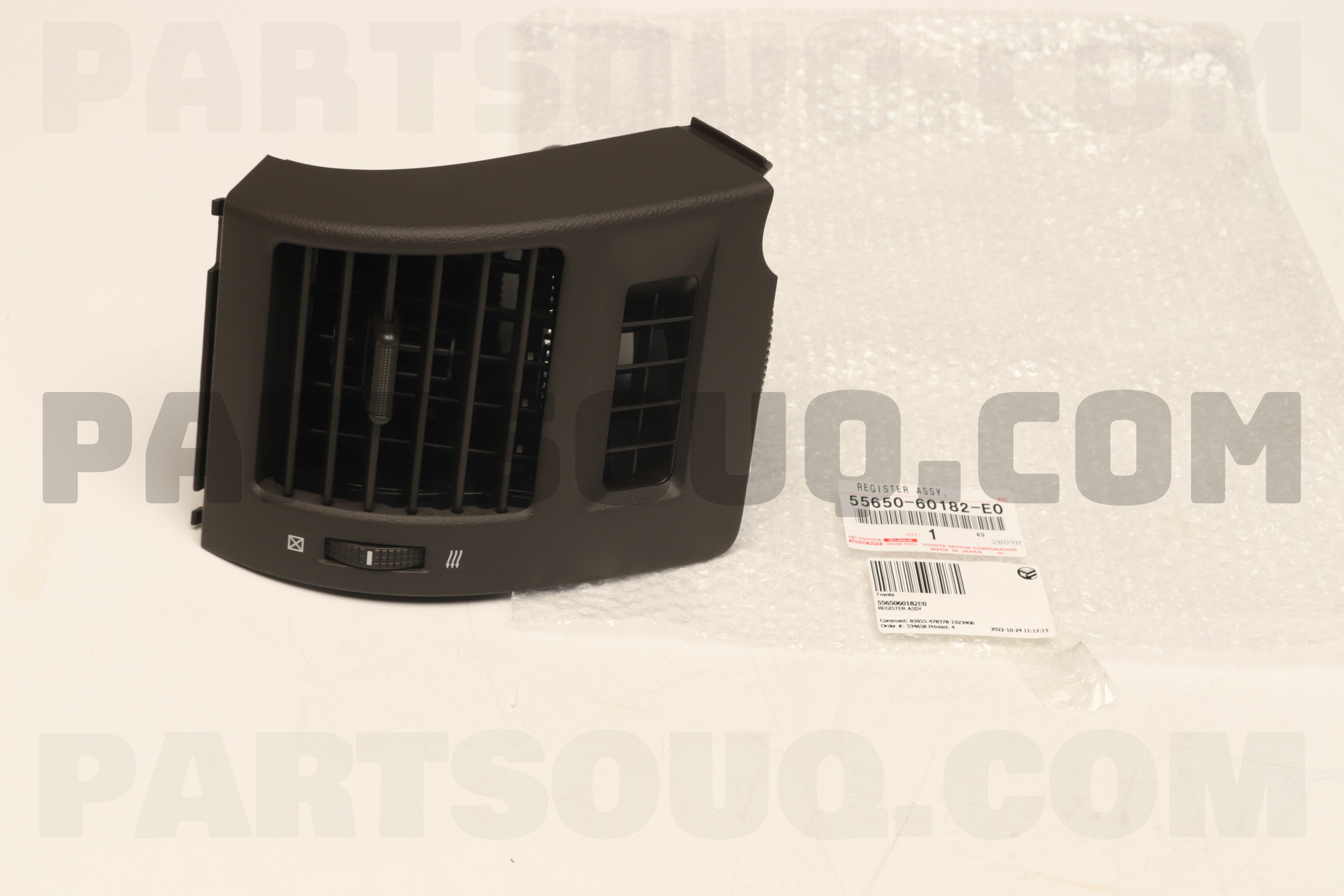 REGISTER ASSY 5565060182E0 | Toyota Parts | PartSouq
