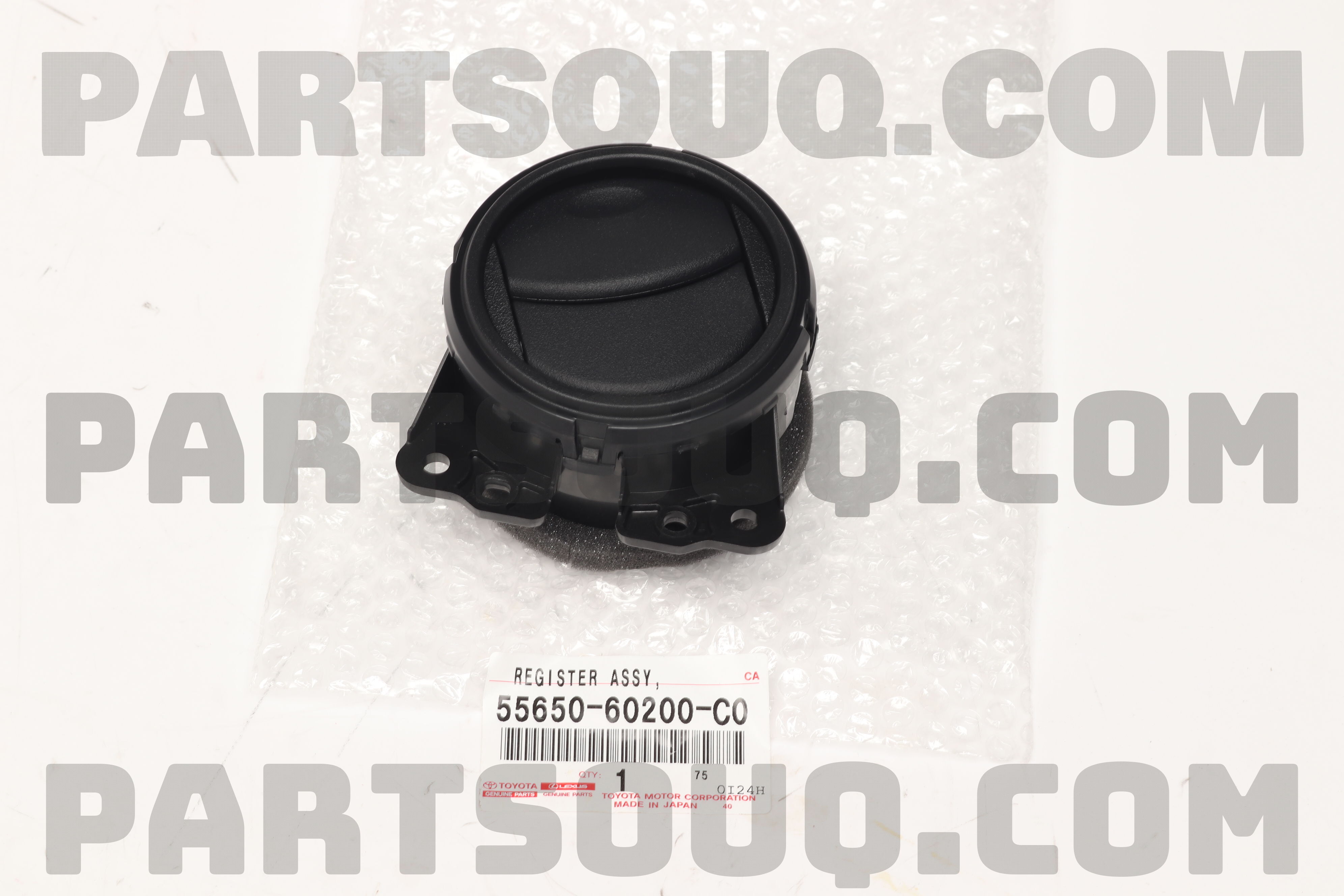 REGISTER ASSY, INSTRUMENT PANEL, NO.1 5565060200C0 | Toyota Parts