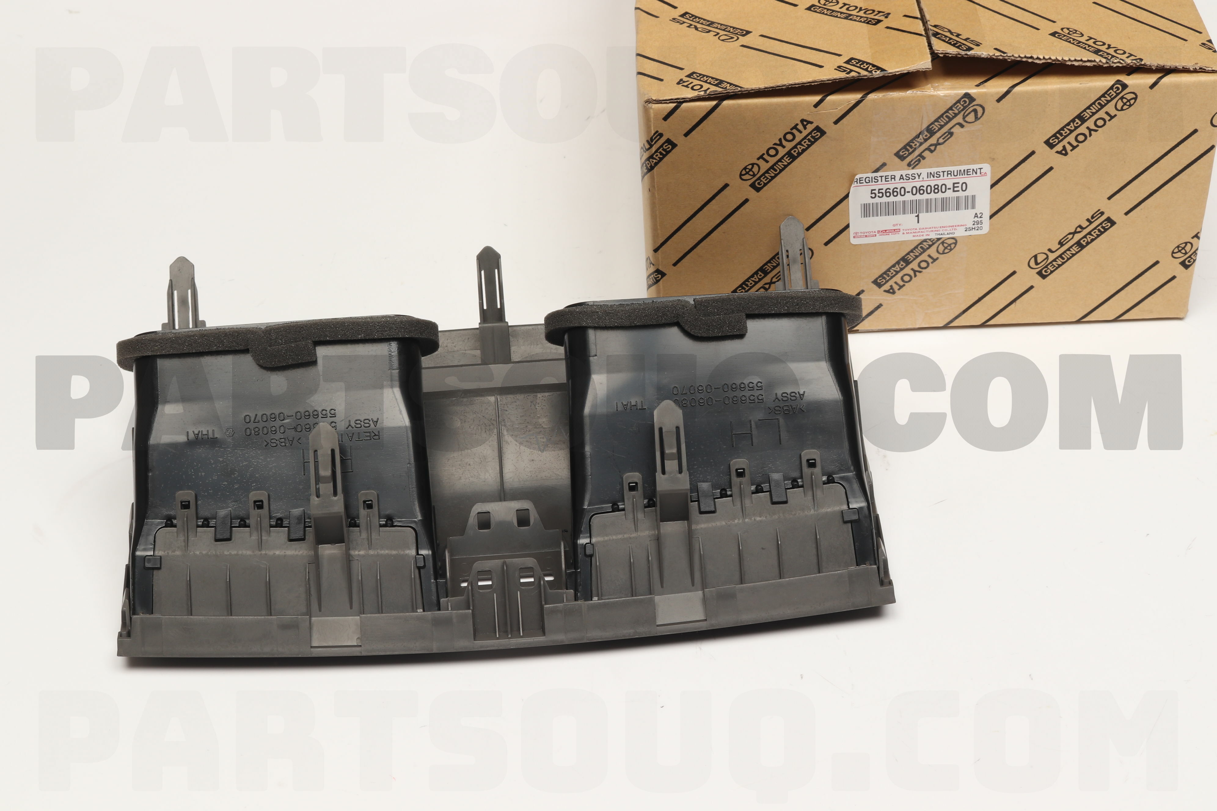 REGISTER ASSY, INSTRUMENT PANEL, NO.2 5566006080E0 | Toyota