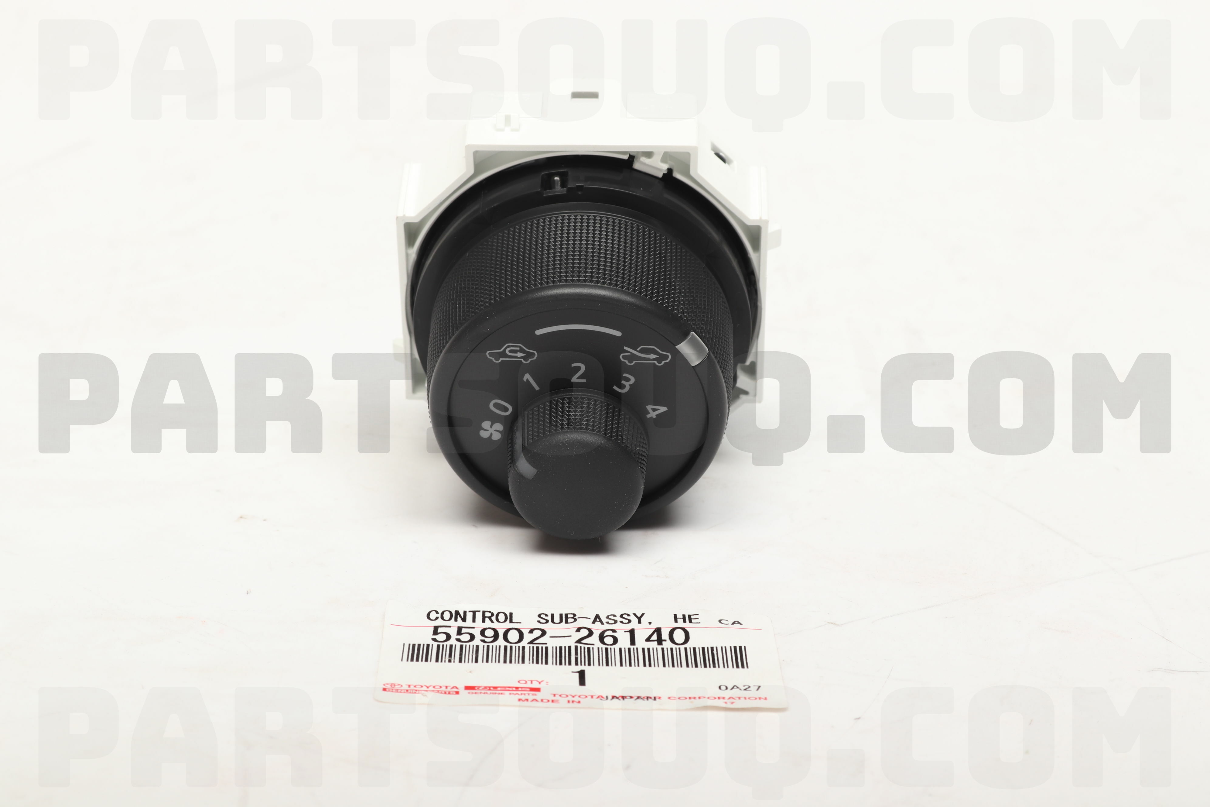 KNOB, HEATER CONTROL, NO.2 5590226140 | Toyota Parts | PartSouq