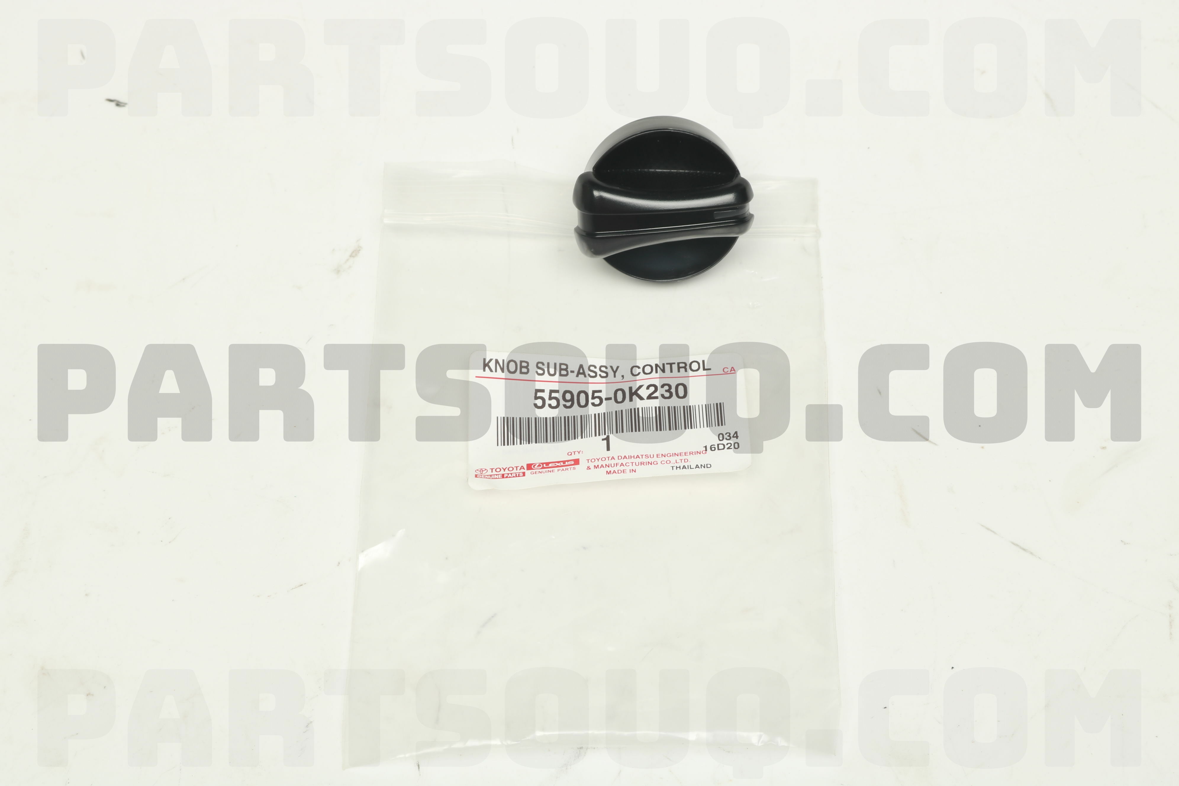 KNOB SUB-ASSY, CONTR 559050K230 | Toyota Parts | PartSouq