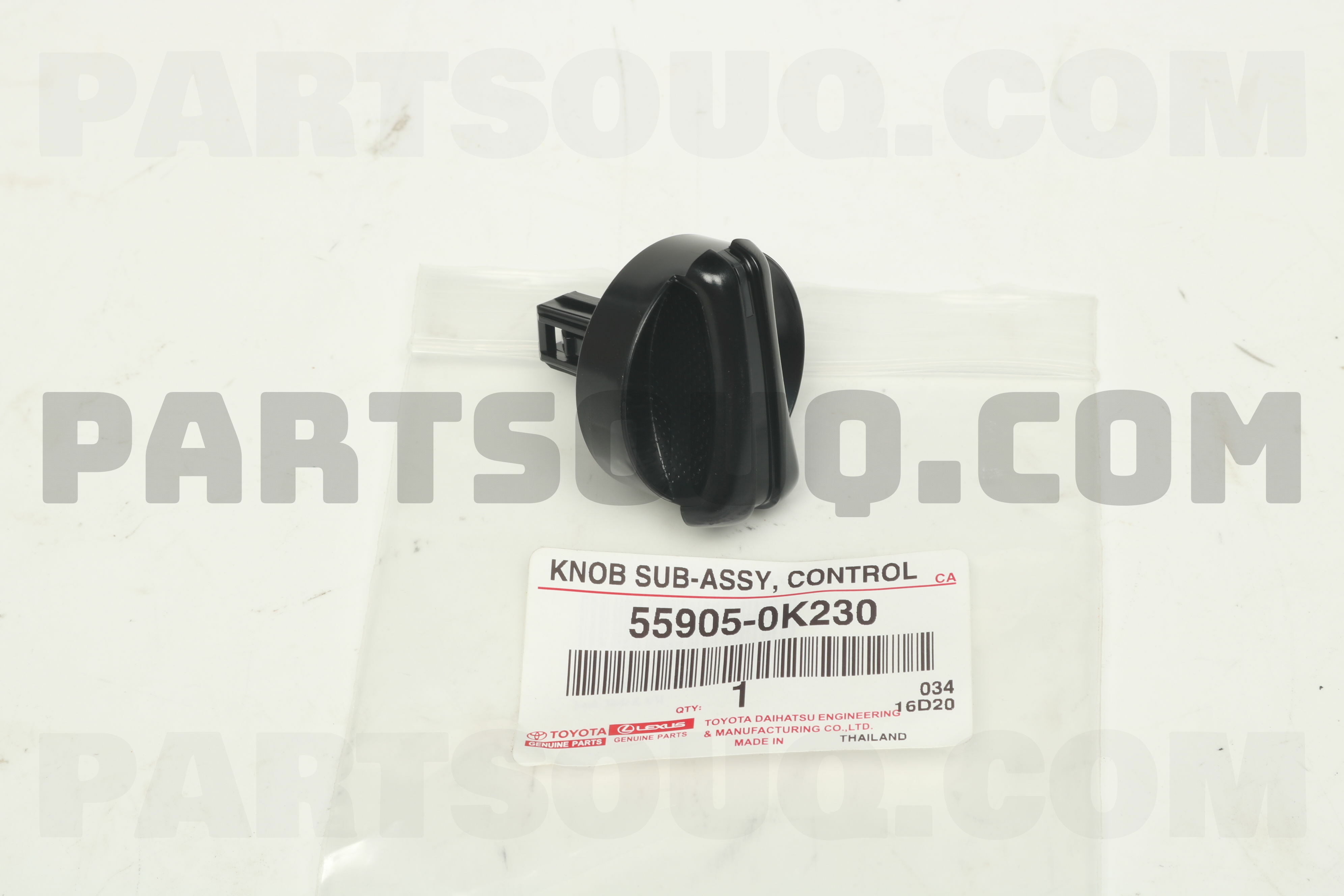KNOB SUB-ASSY, CONTR 559050K230 | Toyota Parts | PartSouq