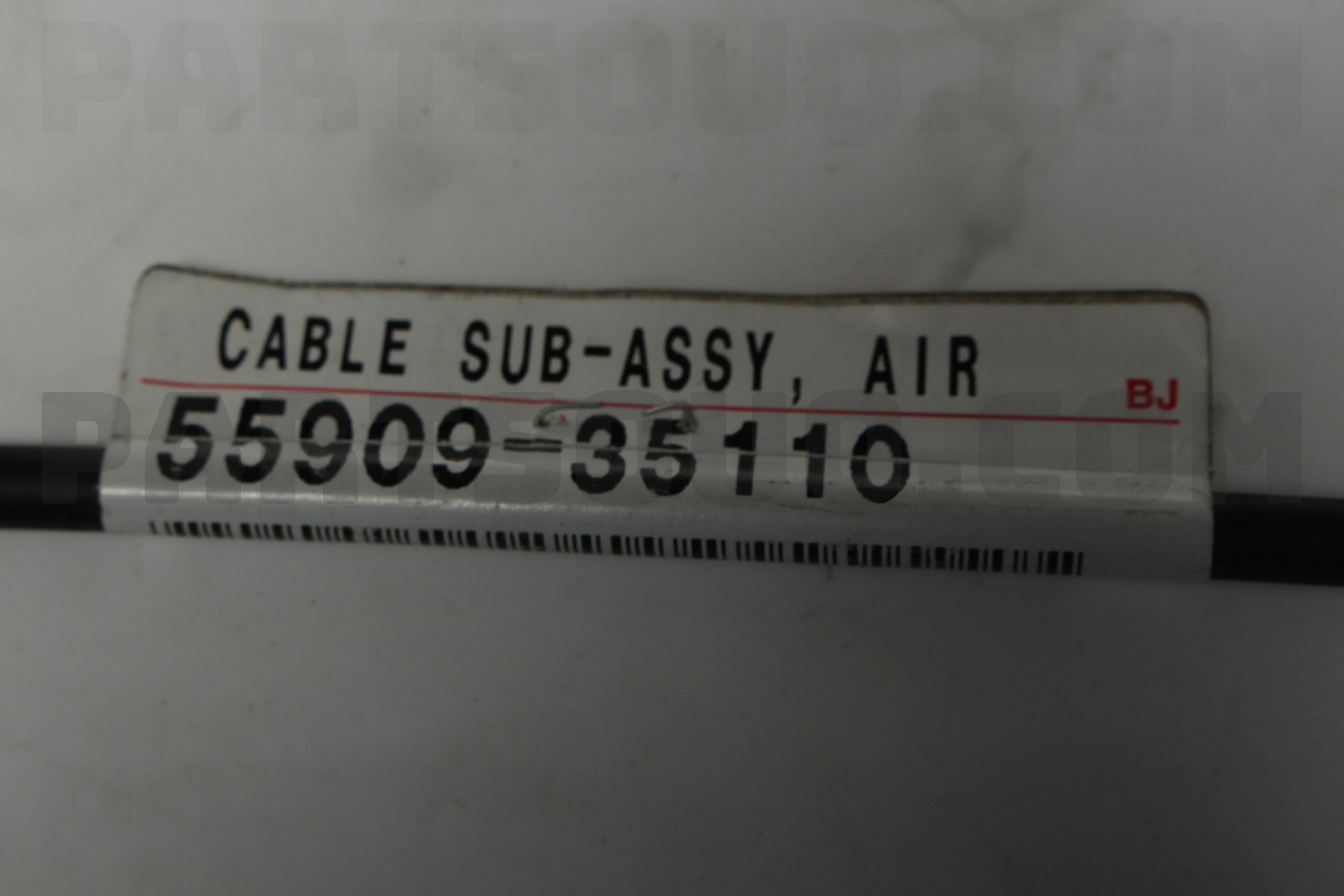 CABLE SUB-ASSY, AIRMIX DAMPER CONTROL 5590935110 | Toyota