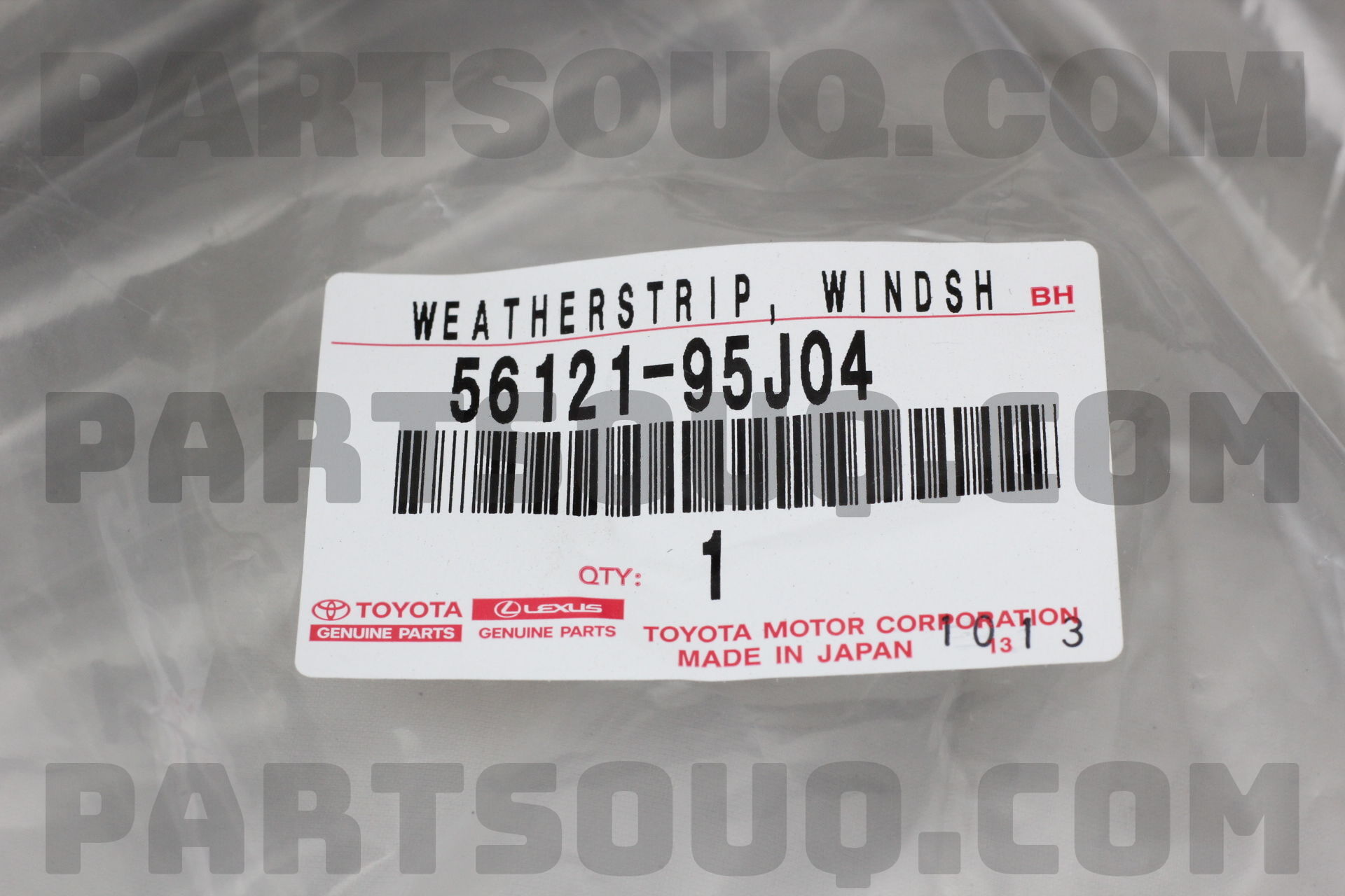 WEATHERSTRIP, WINDSHIELD 5612195J04 | Toyota Parts | PartSouq