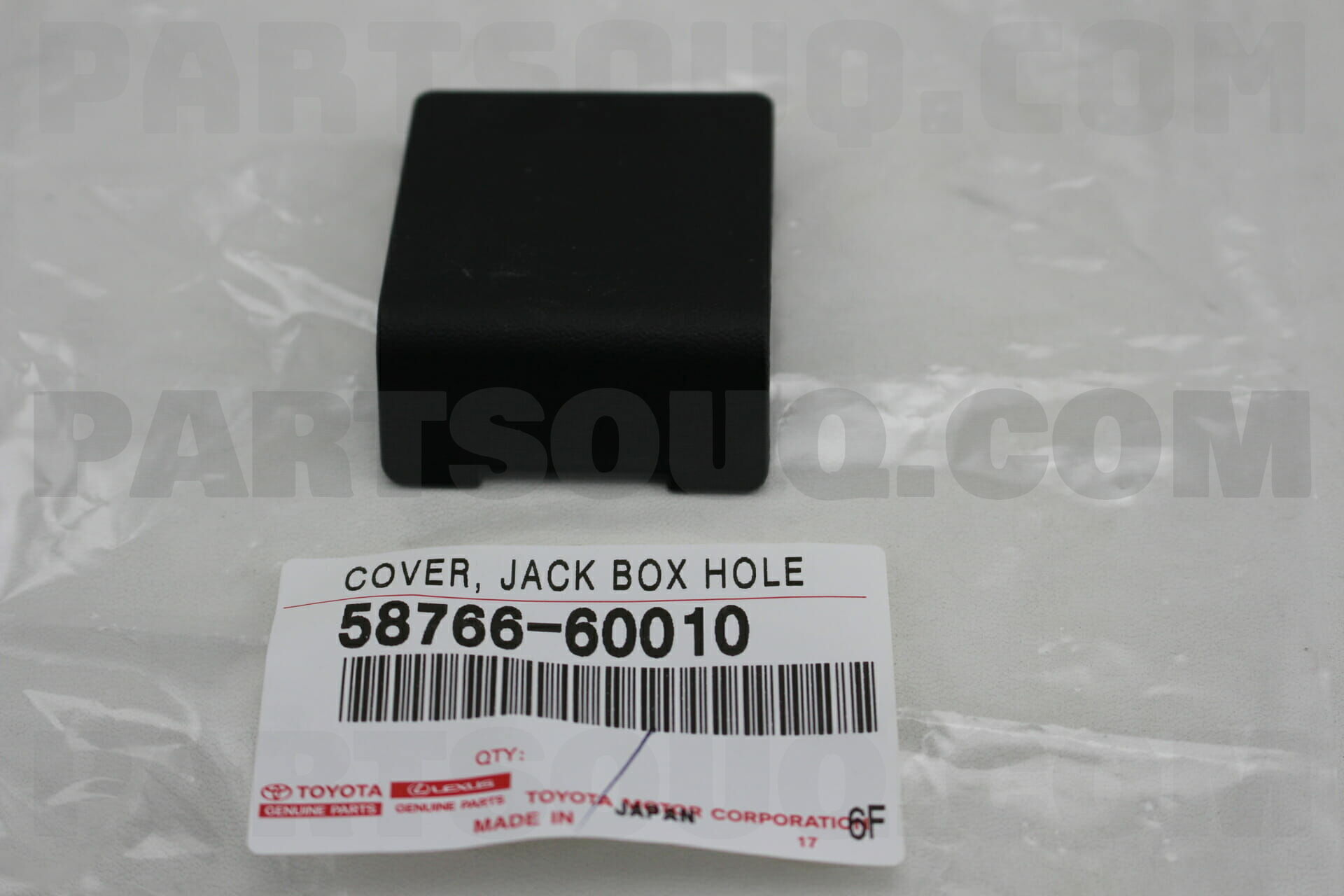 COVER, JACK BOX HOLE 5876660010 | Toyota Parts | PartSouq
