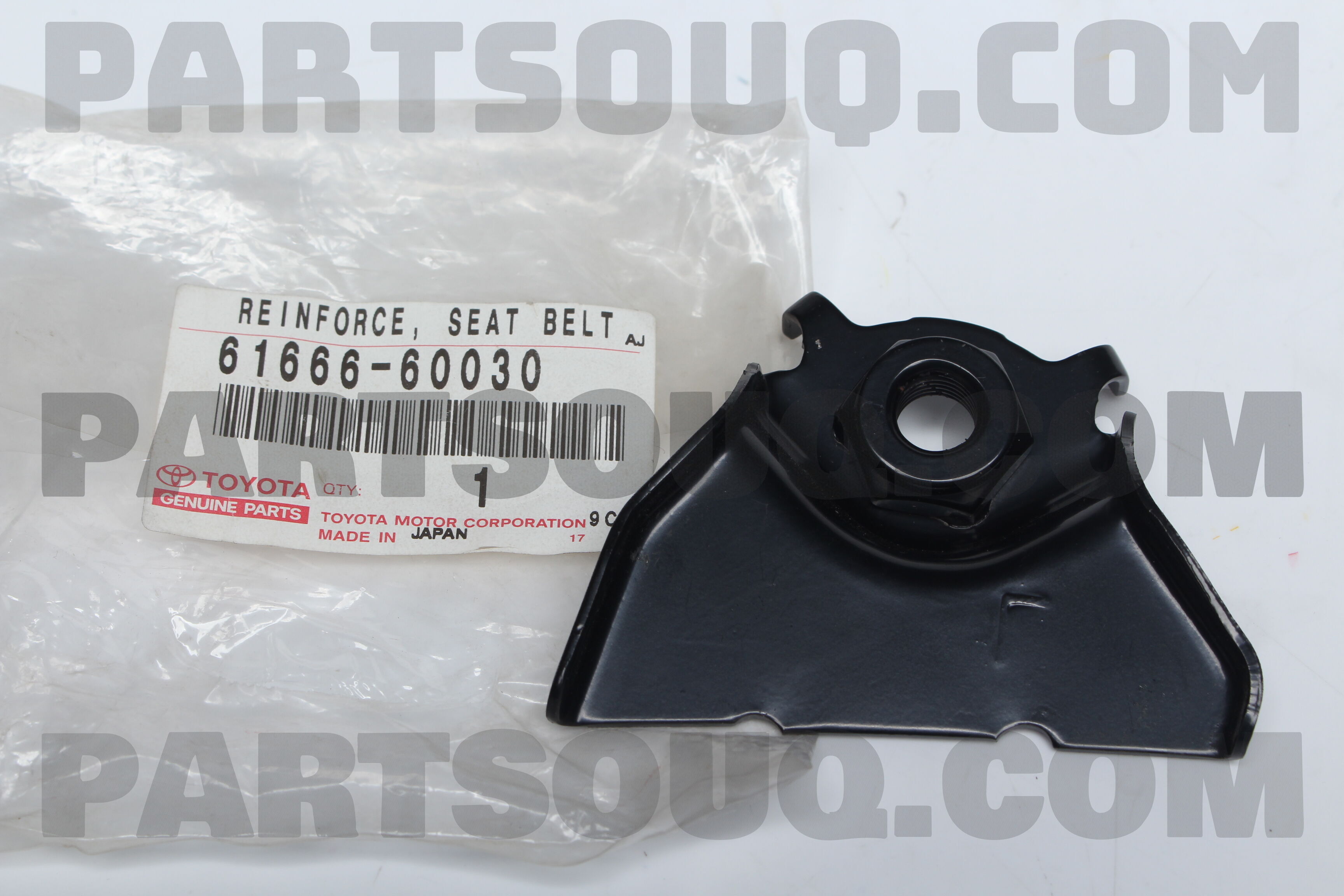 6166660030 REINFORCE, SEAT BELT ANCHORAGE TO QUARTER WHEEL HOUSE, LH