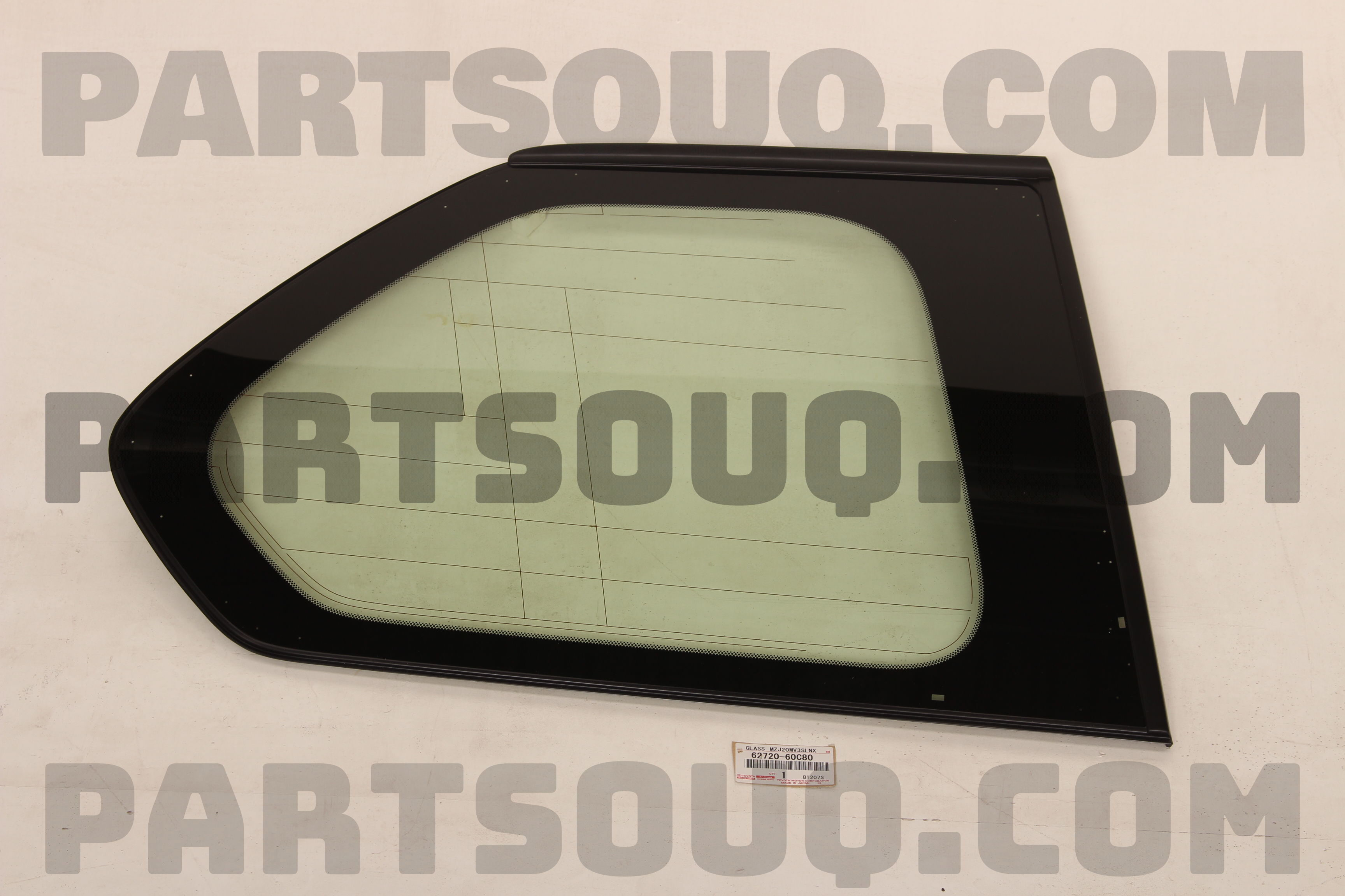 クロソヨゴ【品番3608】 WINDOW ASSY, QUARTER, LH 6272060C80 | Toyota Parts | PartSouq