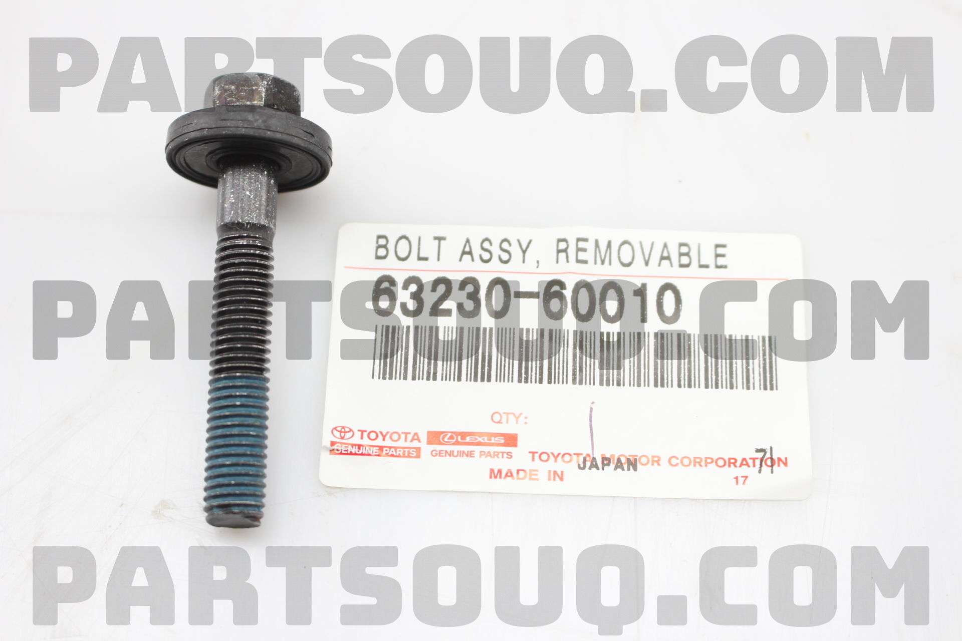 BOLT ASSY, REMOVABLE ROOF 6323060010 | Toyota Parts | PartSouq