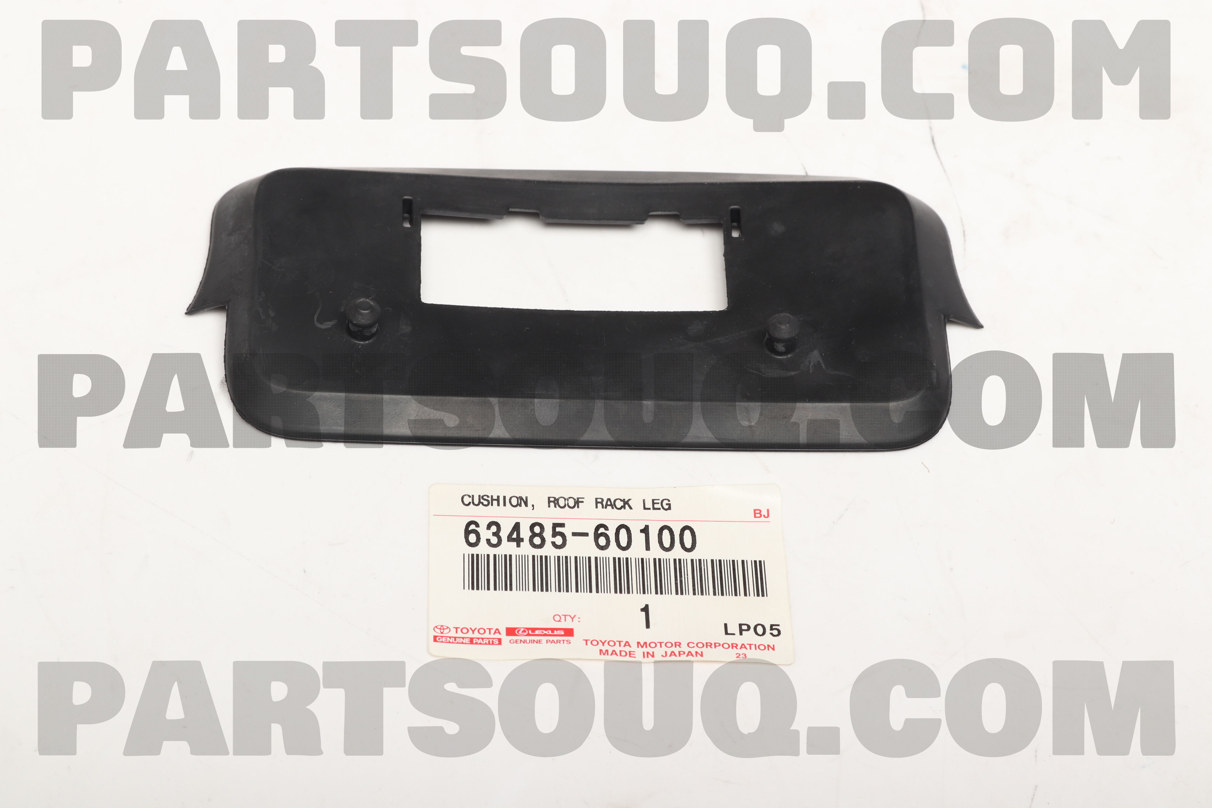 6348560100 CUSHION, ROOF RACK LEG, CENTER LH