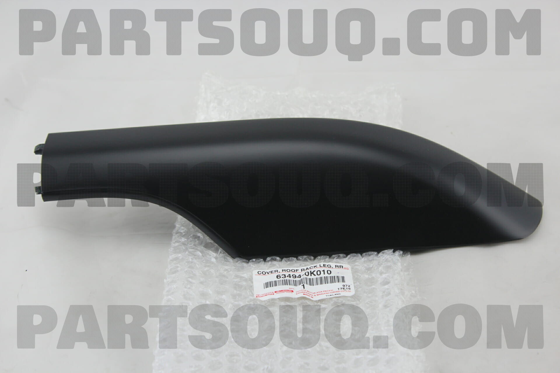 634940K010 COVER, ROOF RACK LEG, REAR LH