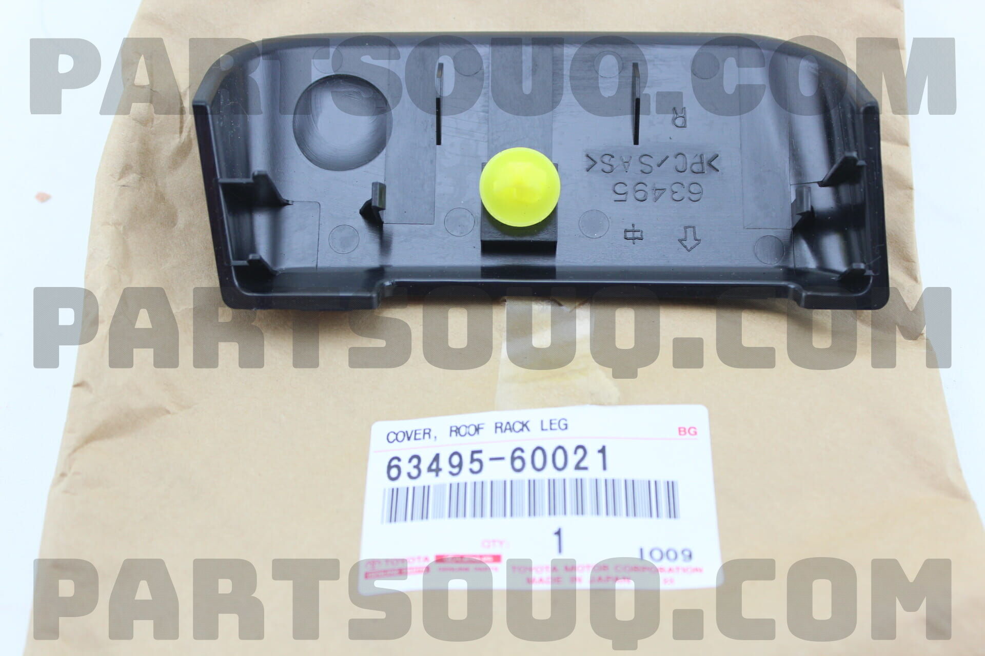 6349560021 COVER, ROOF RACK LEG, CENTER RH