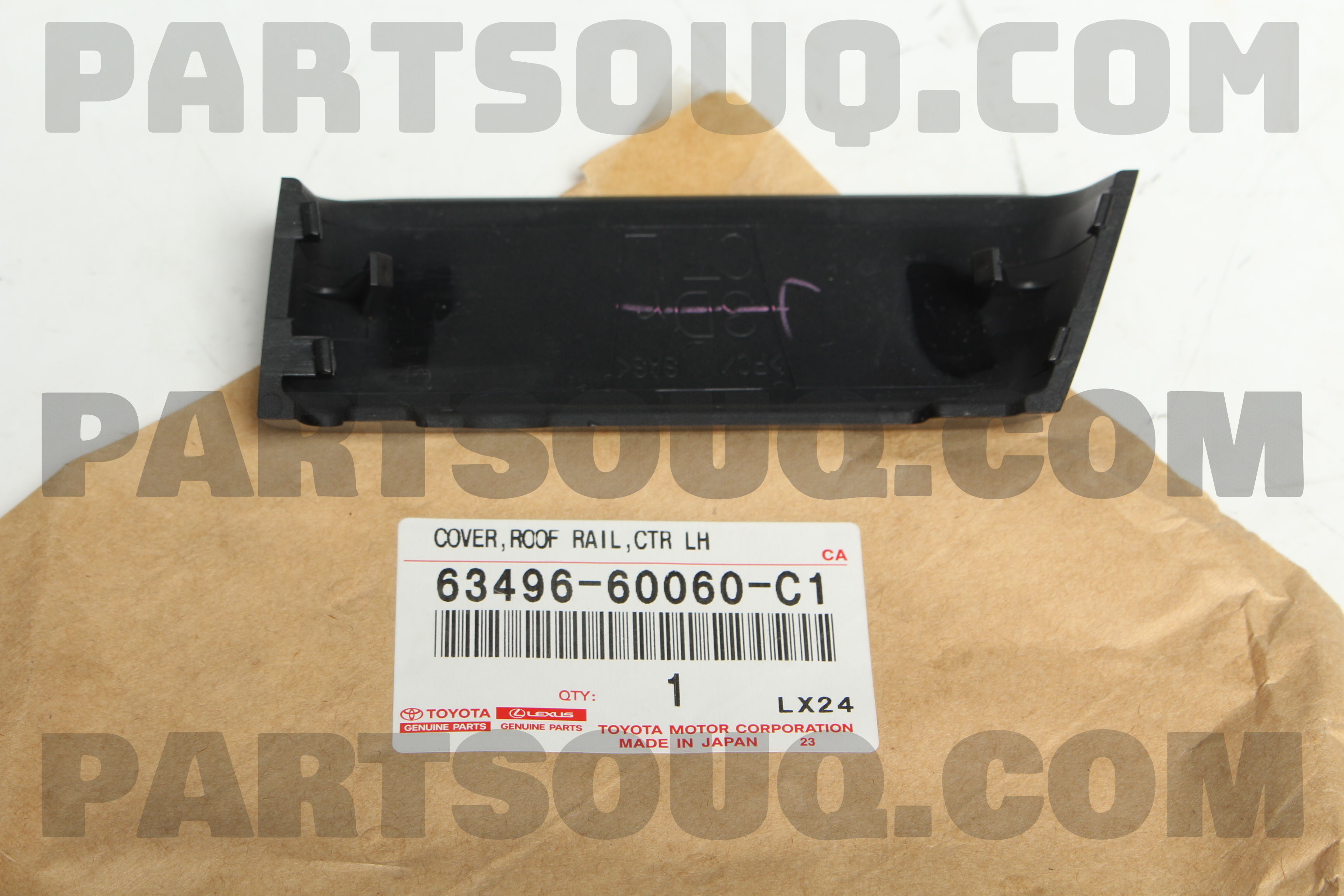 6349660060C1 COVER, ROOF RACK LEG, CENTER LH