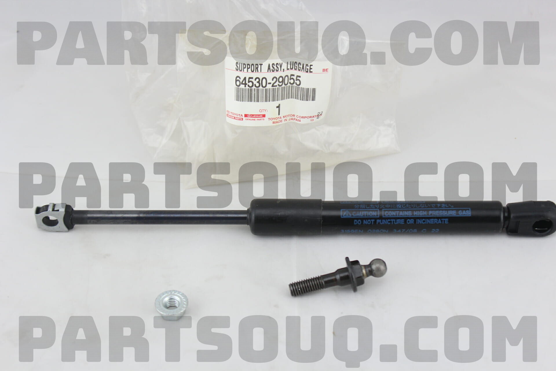 6453029055 STAY ASSY, LUGGAGE DOOR, RH/LH