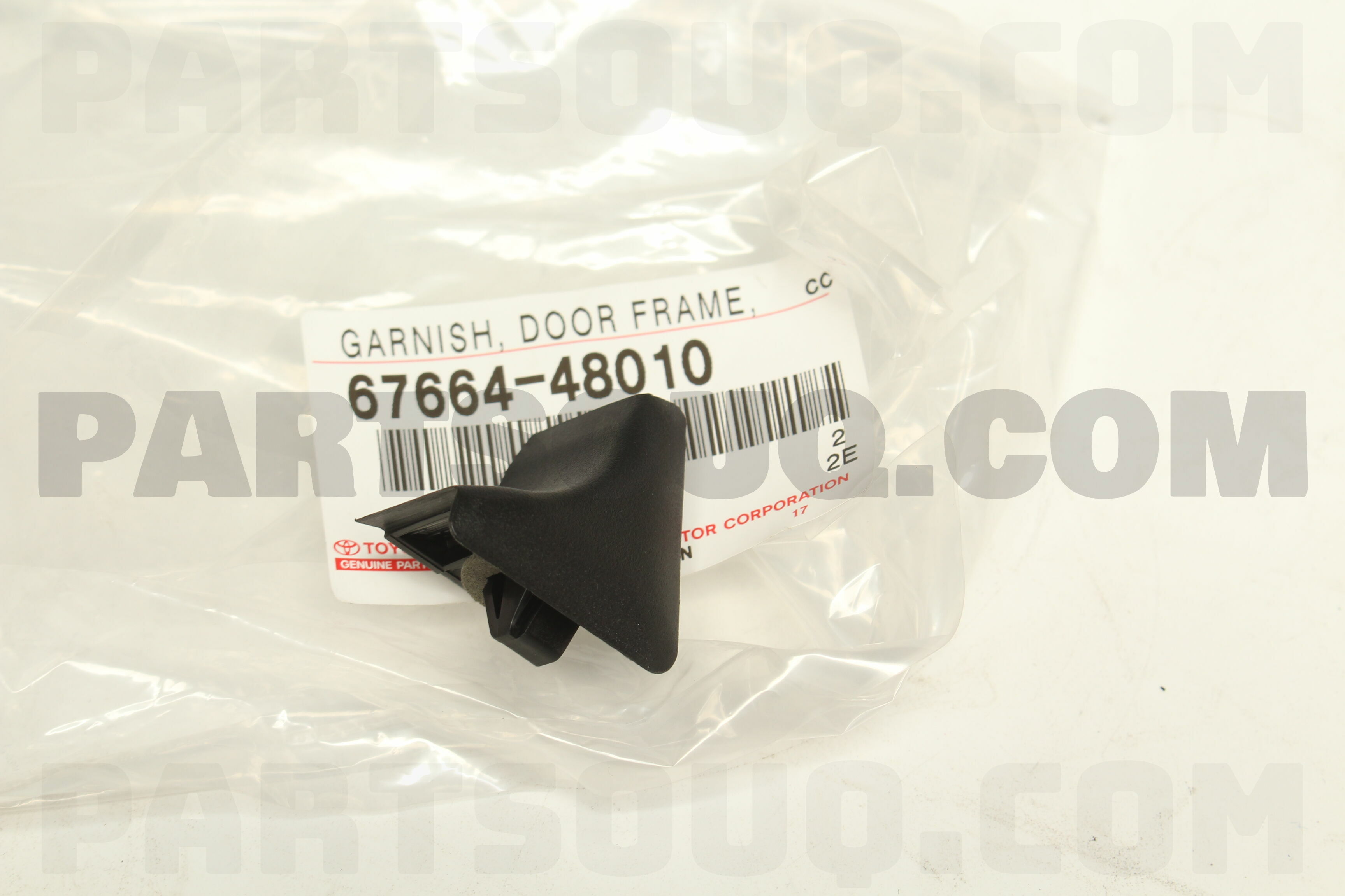 GARNISH, DOOR FRAME, LH 6766448010 | Toyota Parts | PartSouq