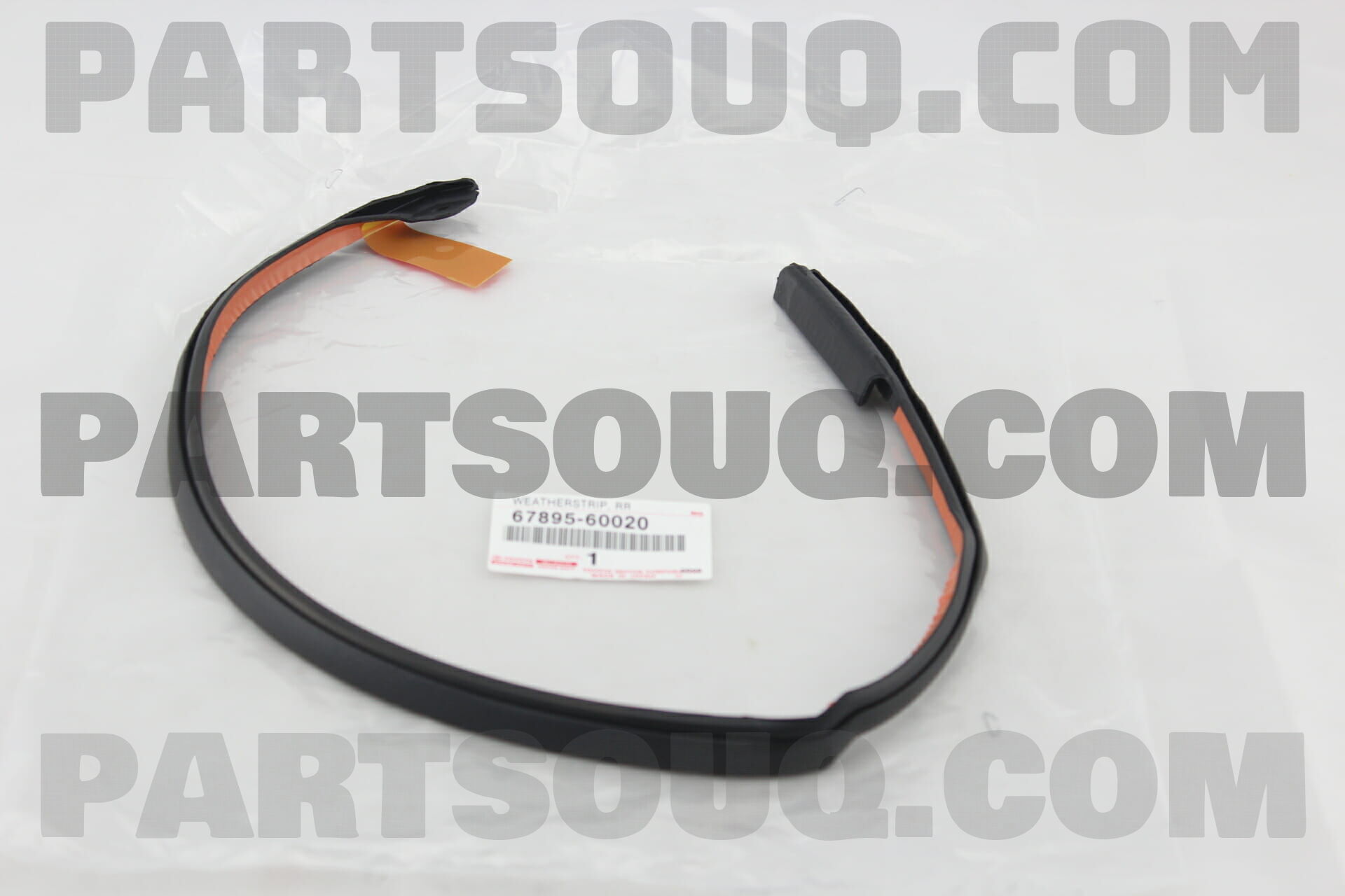 6789560020 WEATHERSTRIP, REAR DOOR, NO.3 RH