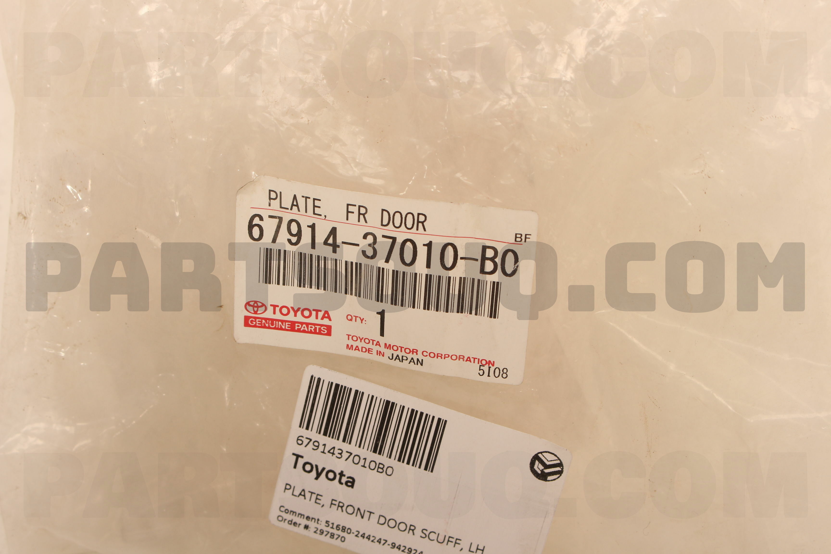 買い誠実 NO.3 DOOR, REAR WEATHERSTRIP, RH Parts Toyota | 6789560030 配信機器・PA機器・レコーディング機器
