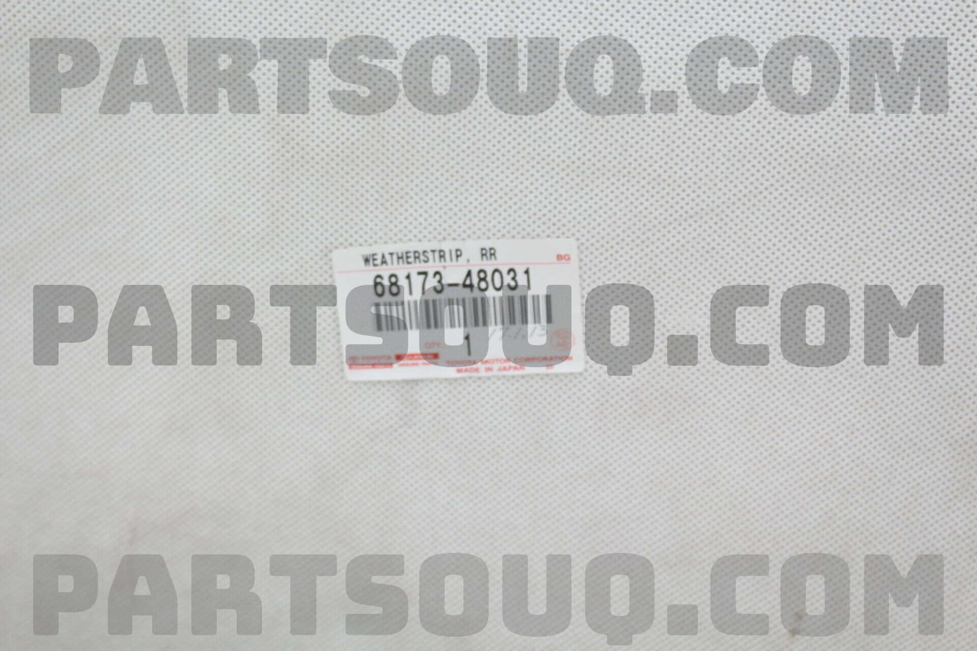 6817348031 WEATHERSTRIP, REAR DOOR GLASS, INN