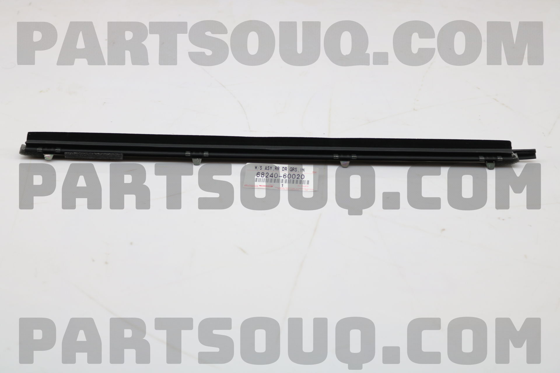 WEATHERSTRIP ASSY, REAR DOOR GLASS, INNER LH 6824060020 | Toyota
