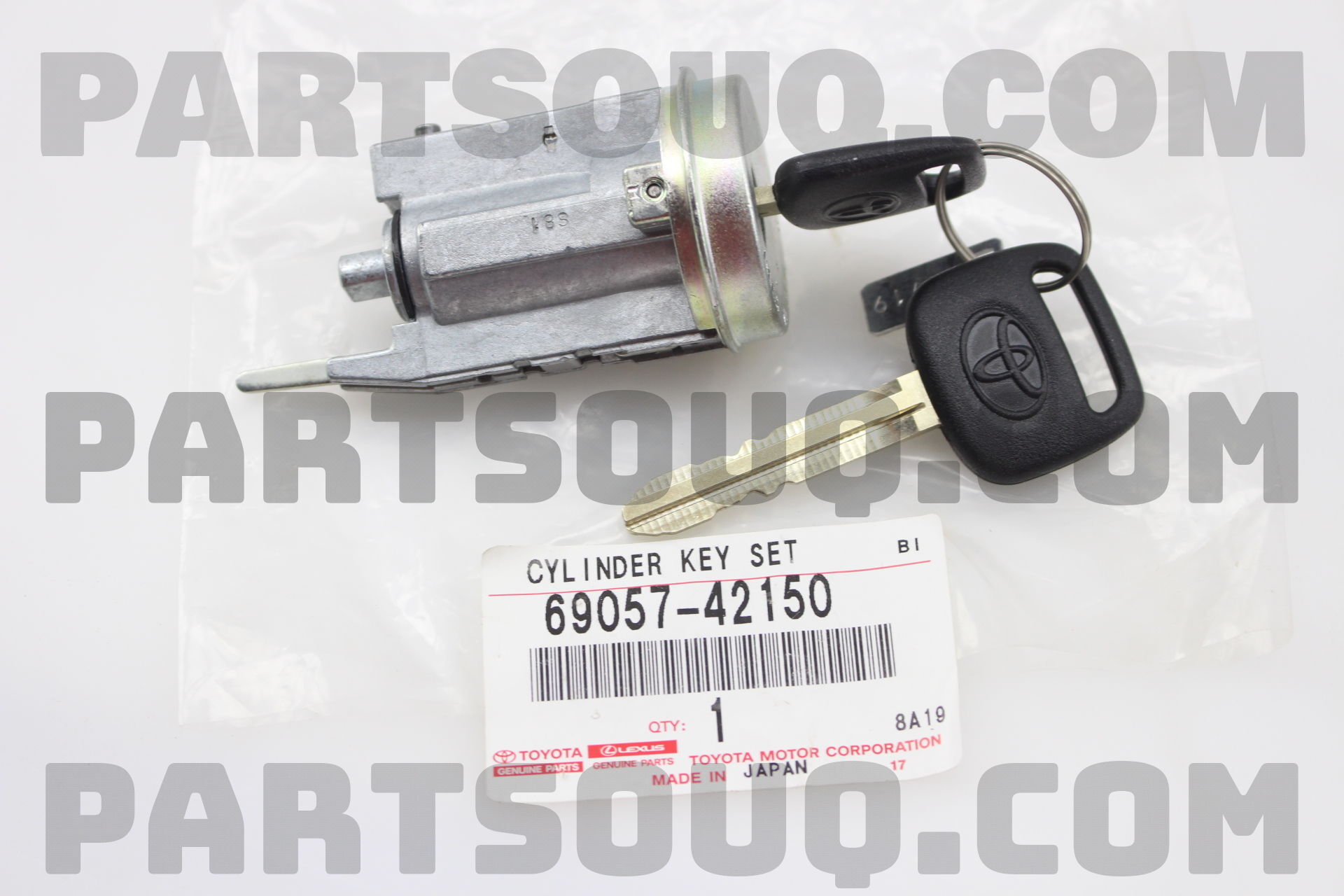 Ignition Switch Cylinder Lock 6905742220 With 1 Key For Toyota Corolla Highlander RAV4