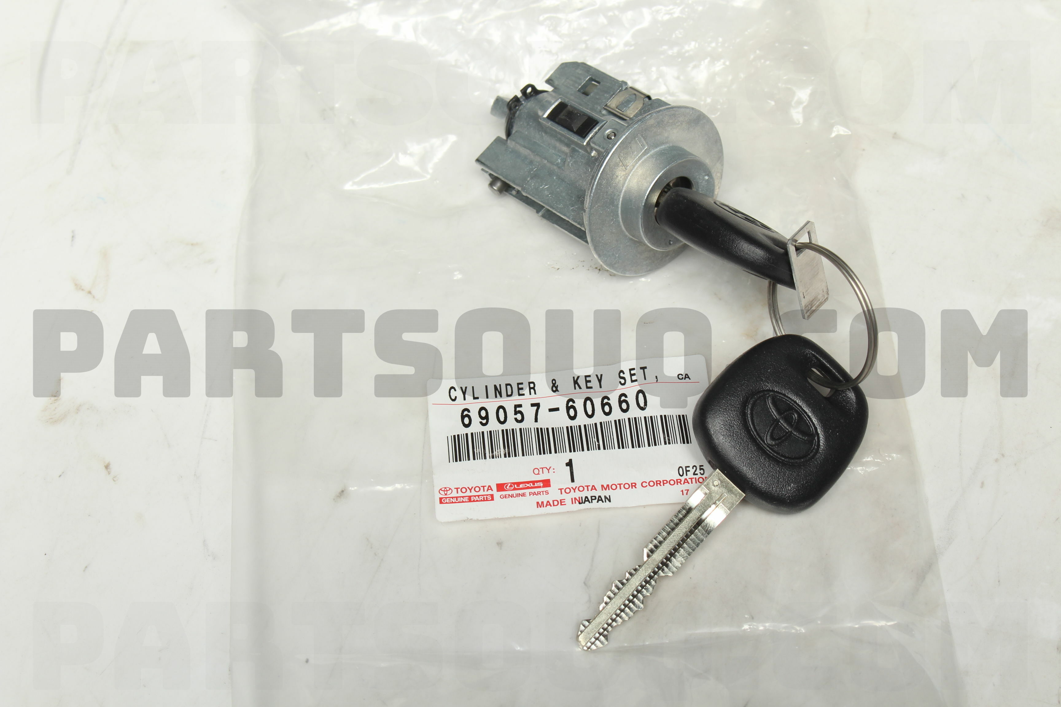 CYLINDER & KEY SET, IGNITION SWITCH LOCK 6905760660 | Toyota