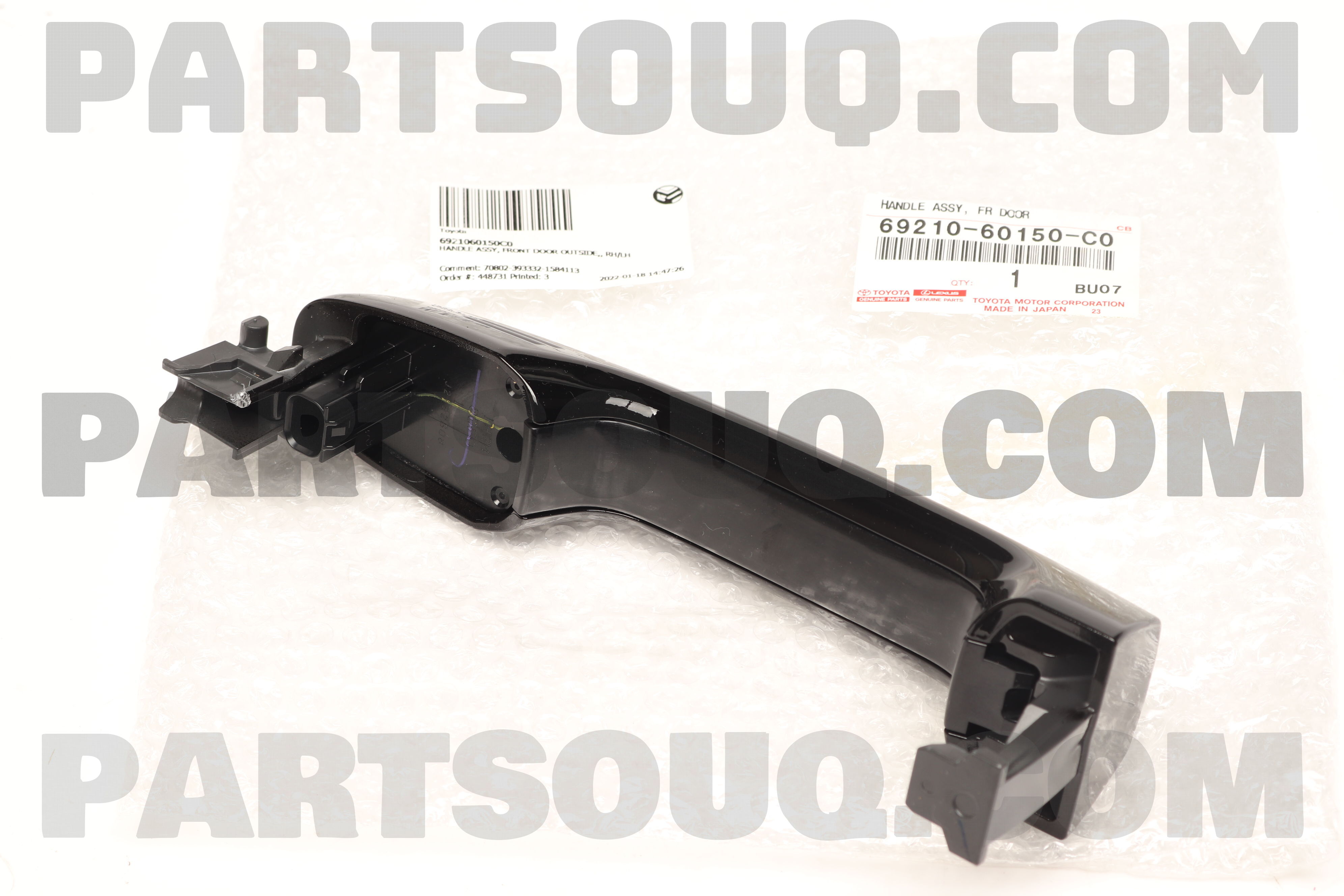 HANDLE ASSY, FRONT DOOR OUTSIDE,, RH/LH 6921060150C0 | Toyota
