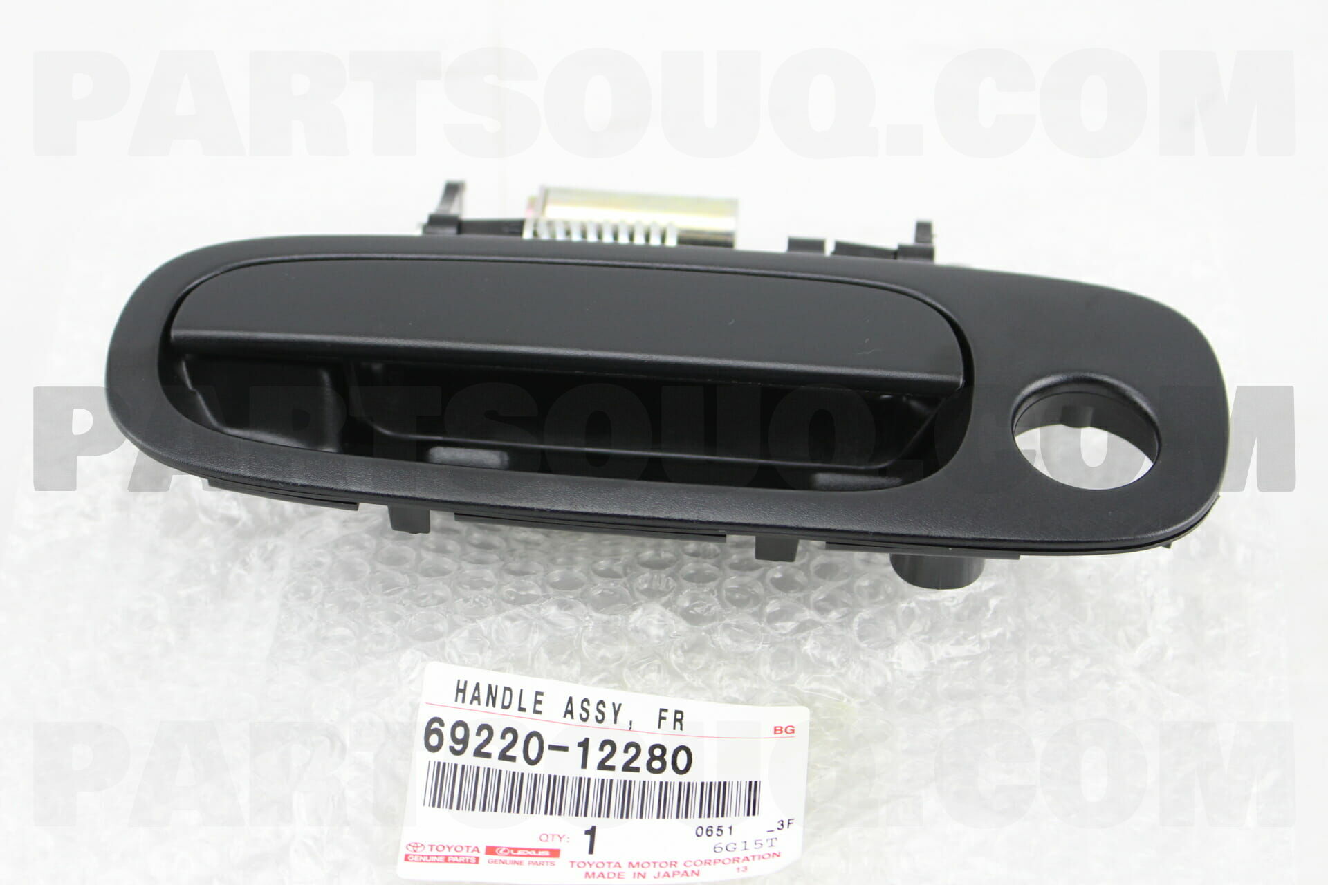 Handle Fr Door Outs 69211-12220-E1 Genuine Toyota Parts 