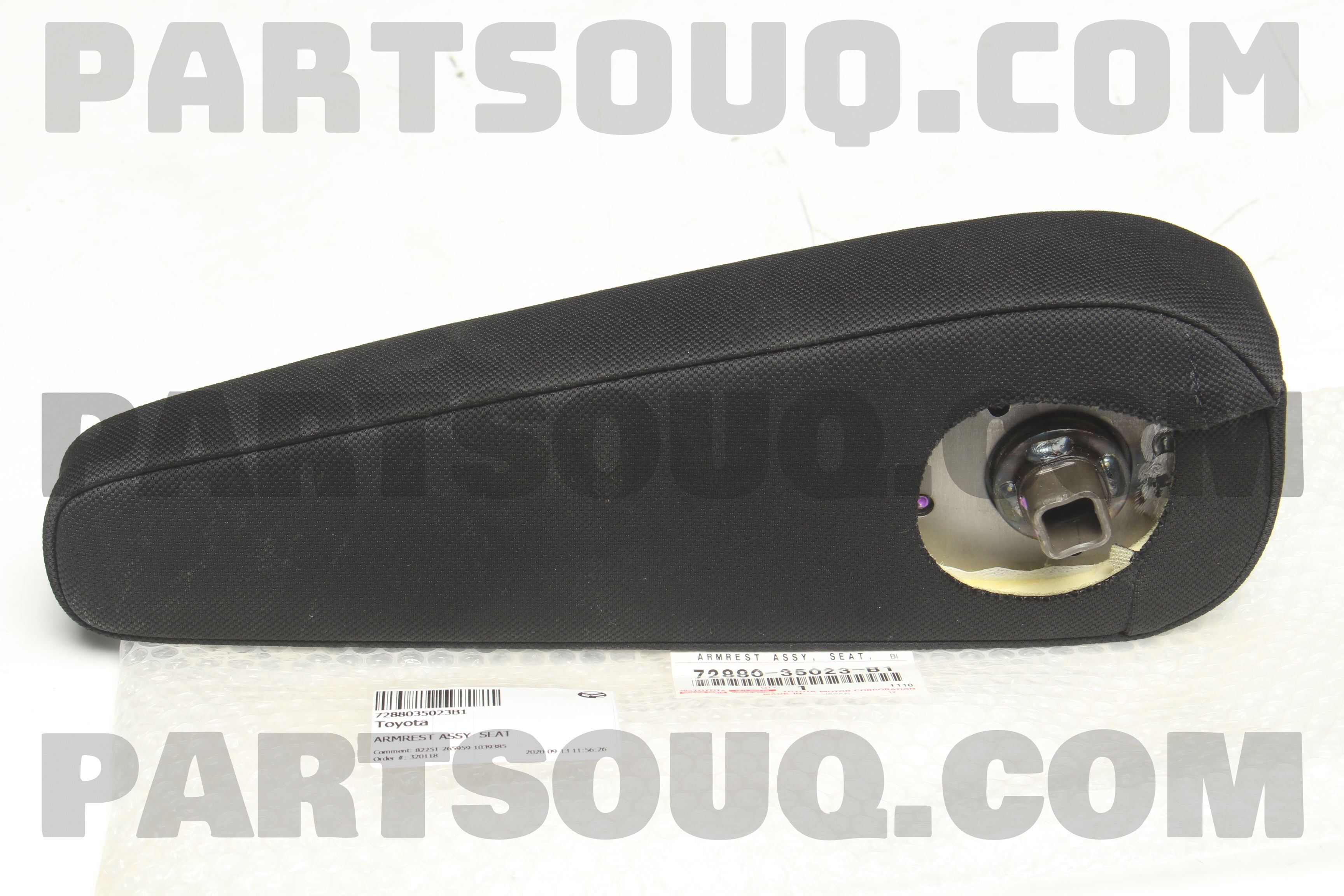 72820000 ARMREST ASSY, SEAT, C RH 7288035022B1 | Toyota Parts | PartSouq