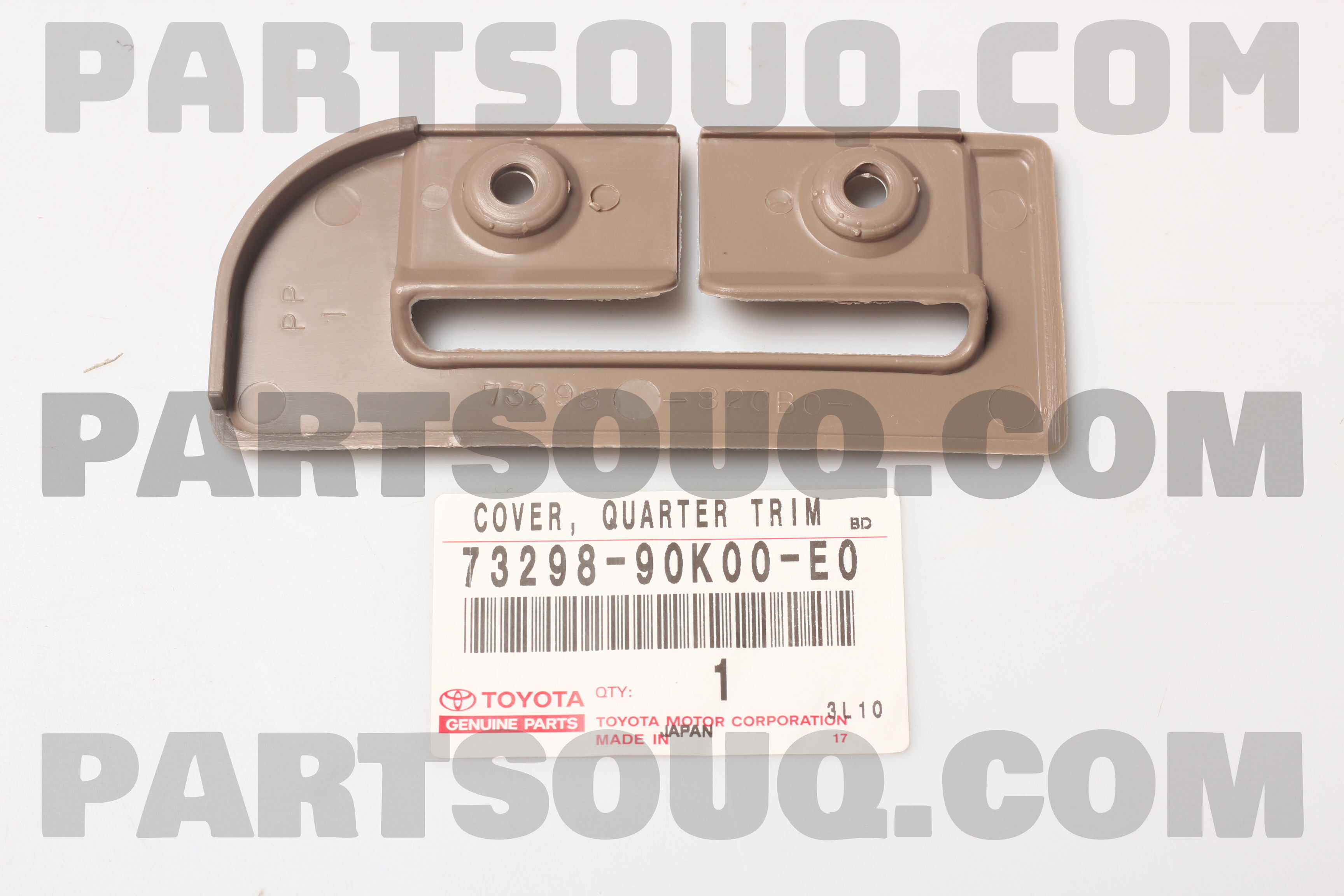 7329890K00E0 COVER, QUARTER TRIM BELT HOLE, R
