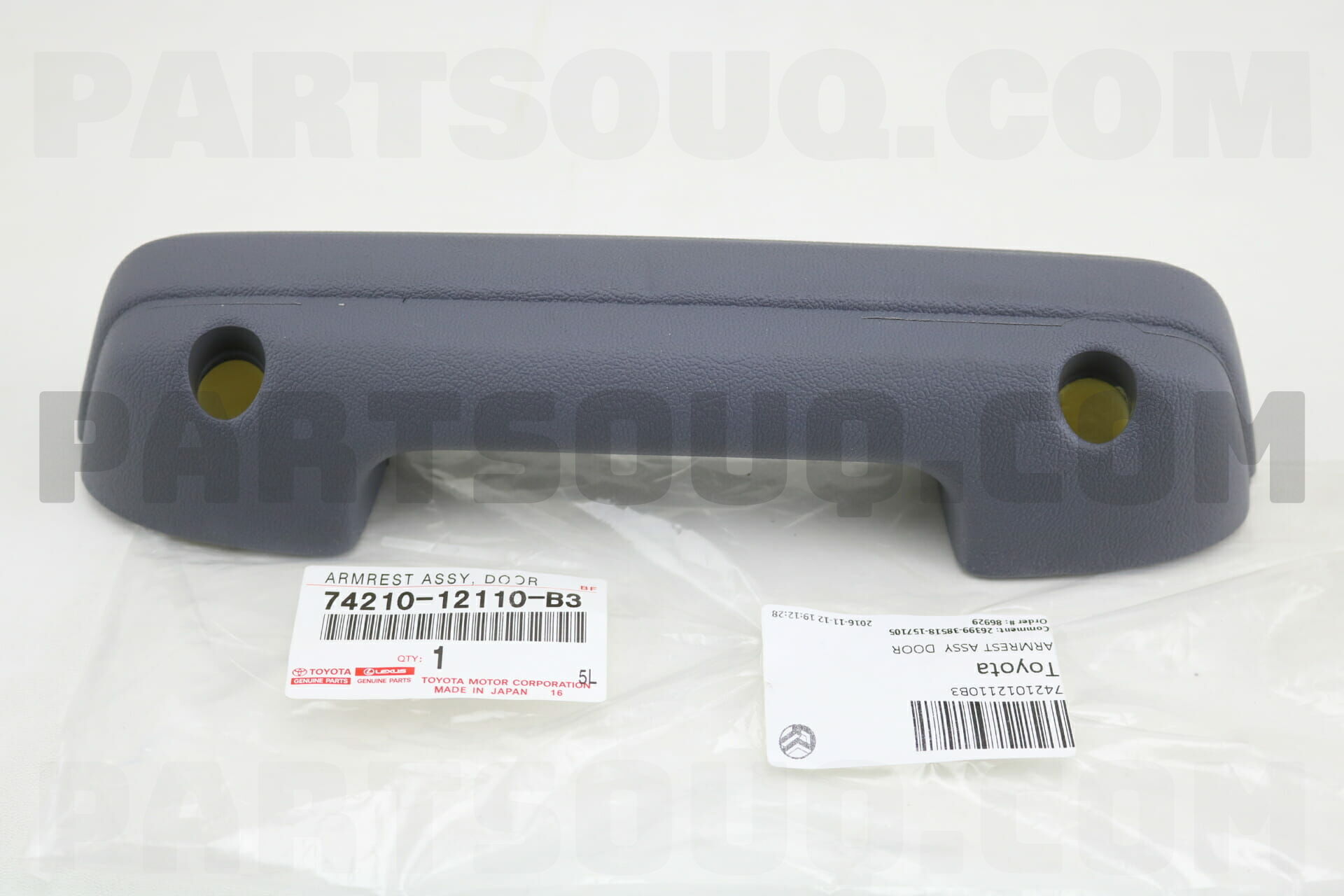 ARMREST ASSY, FRONT, RH/LH 7421012110B3 Toyota Parts PartSouq