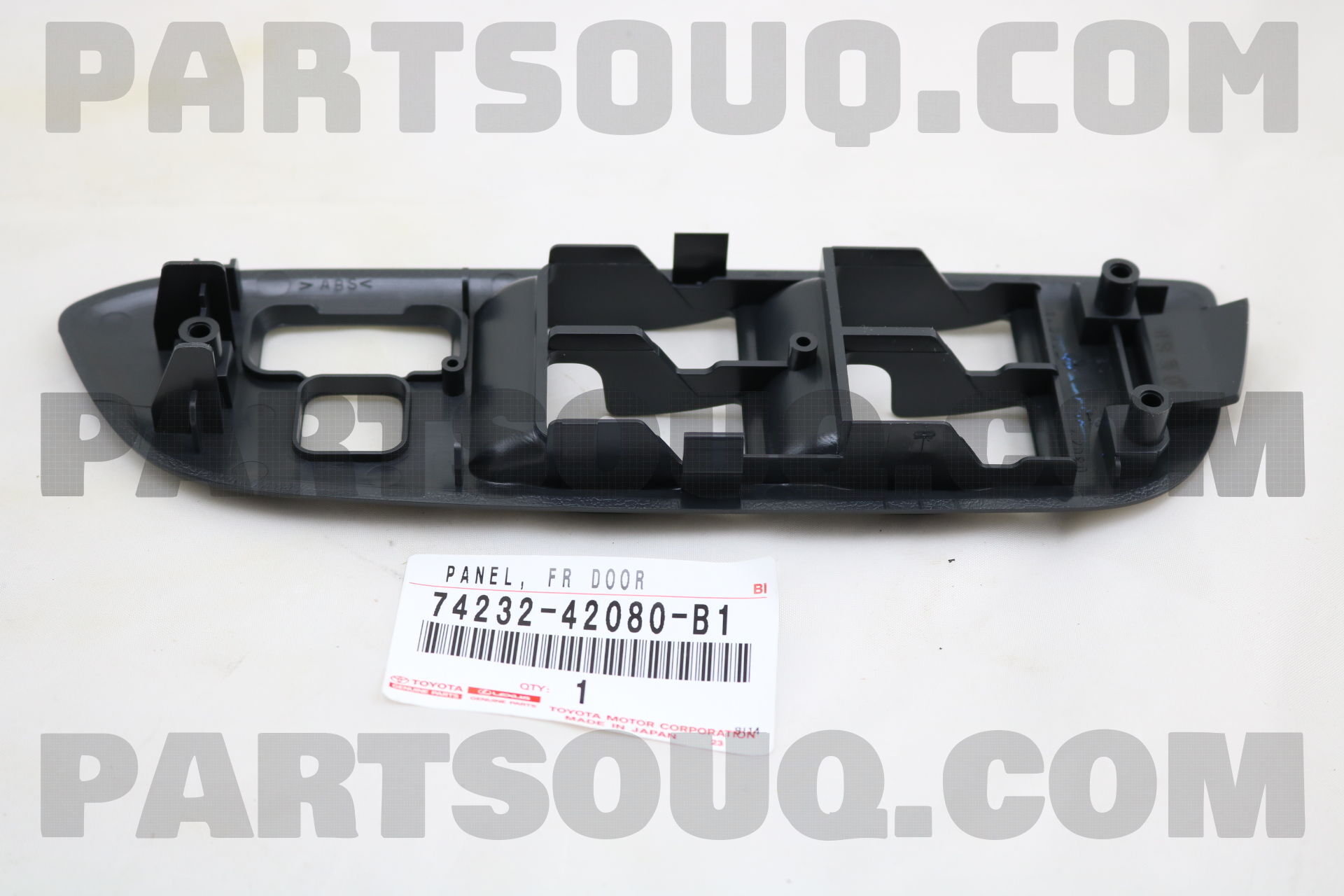 PANEL, FRONT ARMREST BASE, UPPER LH 7423242080B1 | Toyota Parts