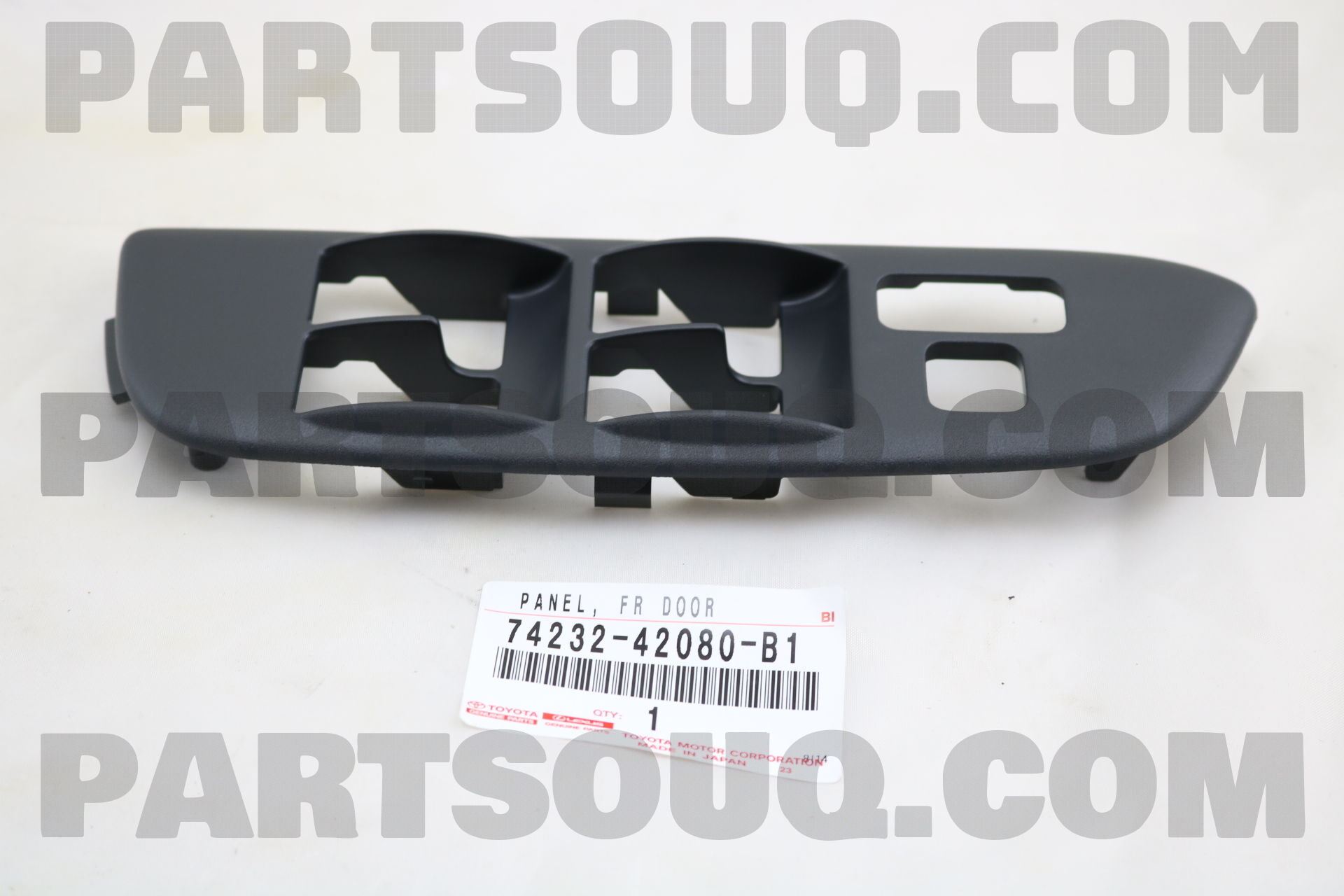 PANEL, FRONT ARMREST BASE, UPPER LH 7423242080B1 | Toyota Parts