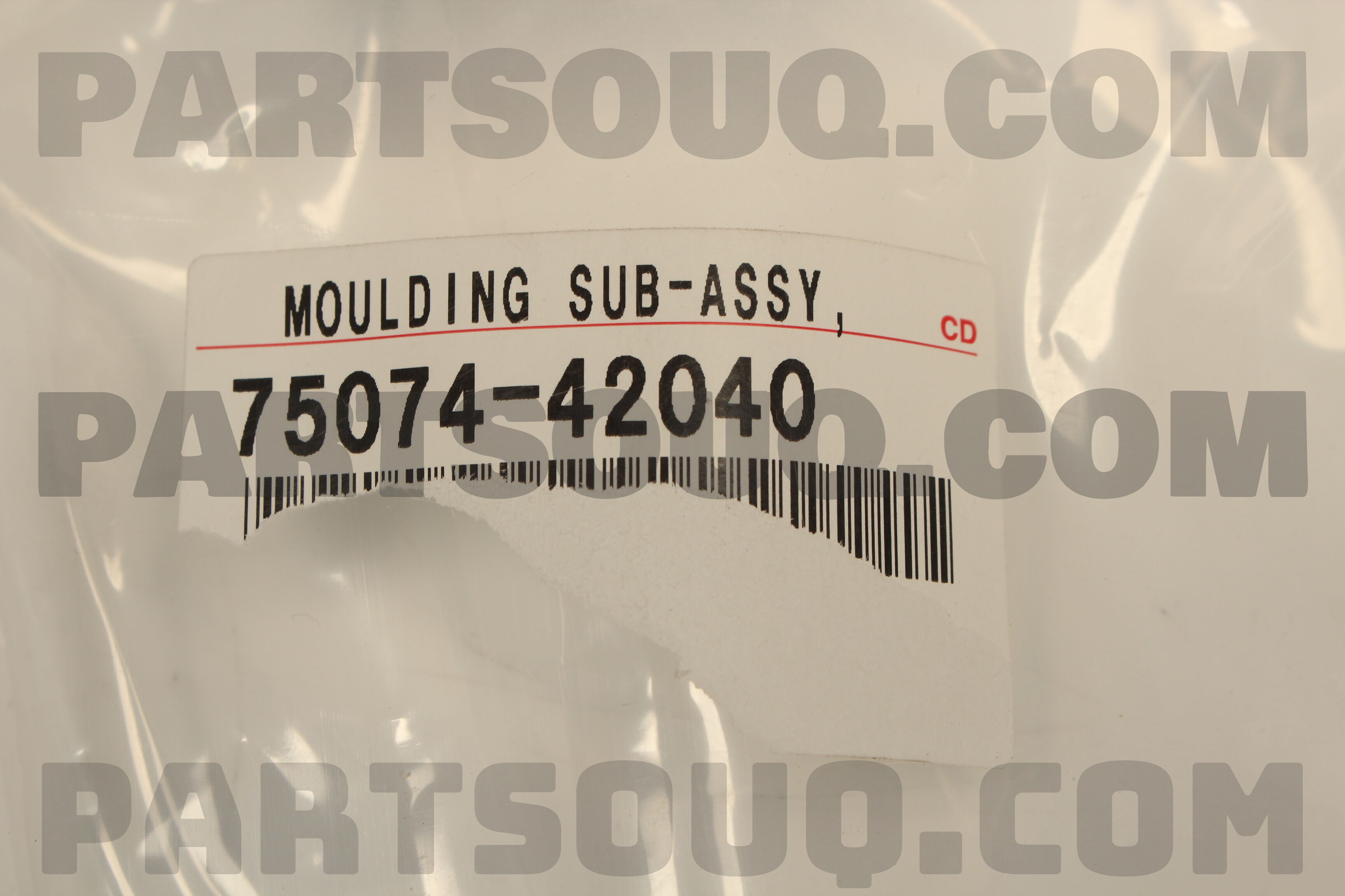 サマーセール ミニグランド バンドル 7507442040 SUB-ASSY MOULDING | PartSouq | Parts Toyota トライアルセット・サンプル