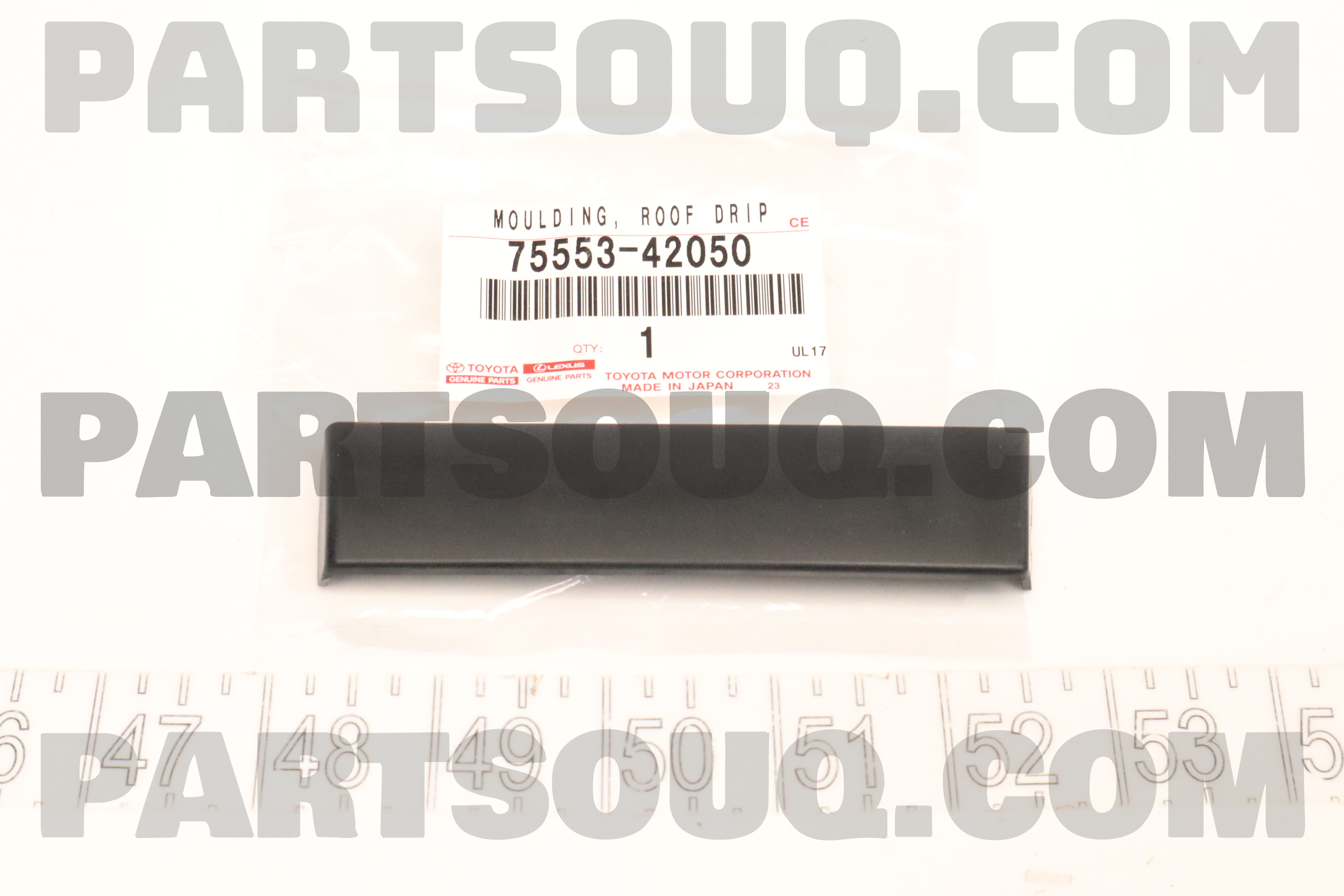 MOULDING ROOF DRIP 7555342050 | Toyota Parts | PartSouq